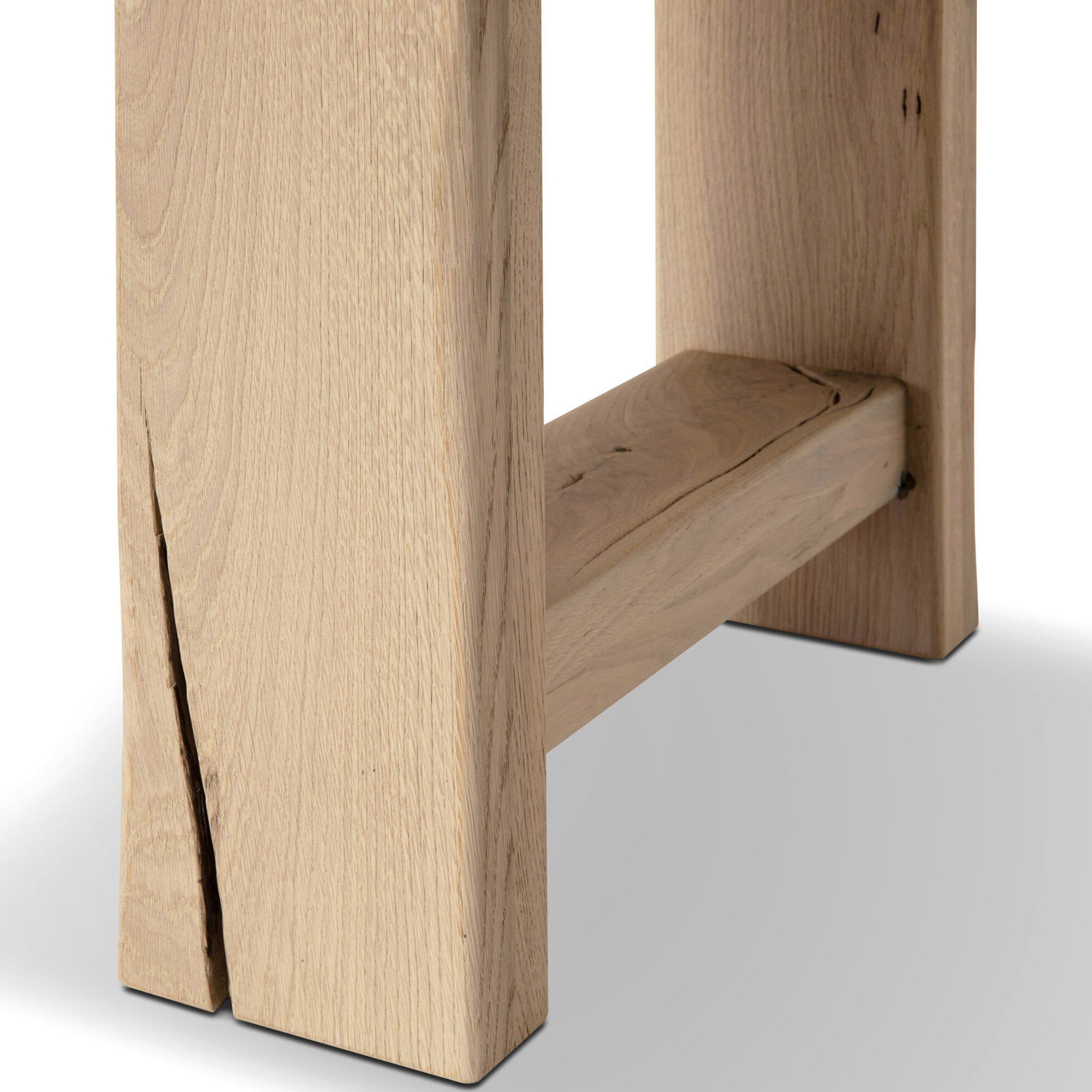 Matei Console Table, Bleached Oak