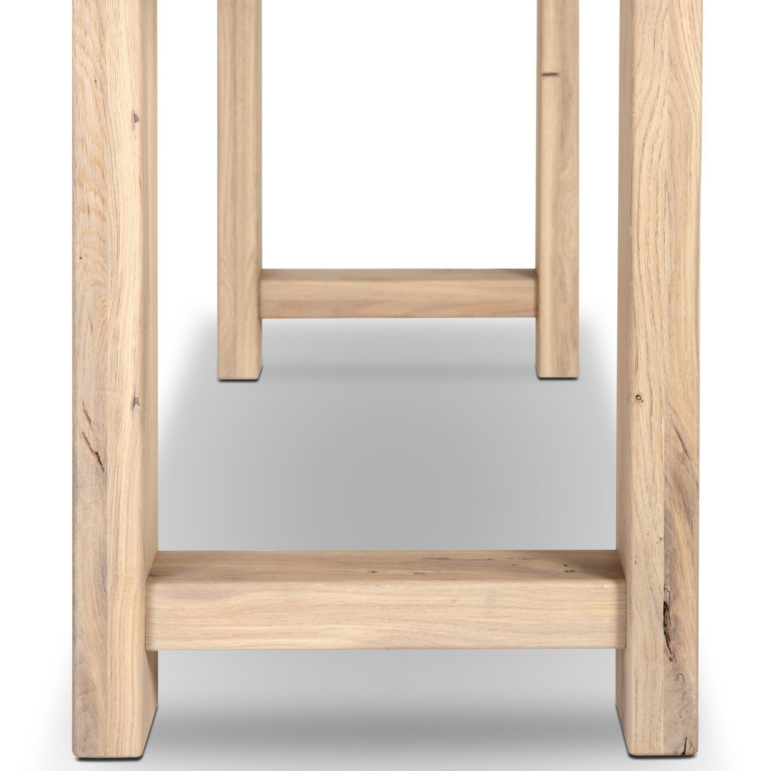 Matei Console Table, Bleached Oak