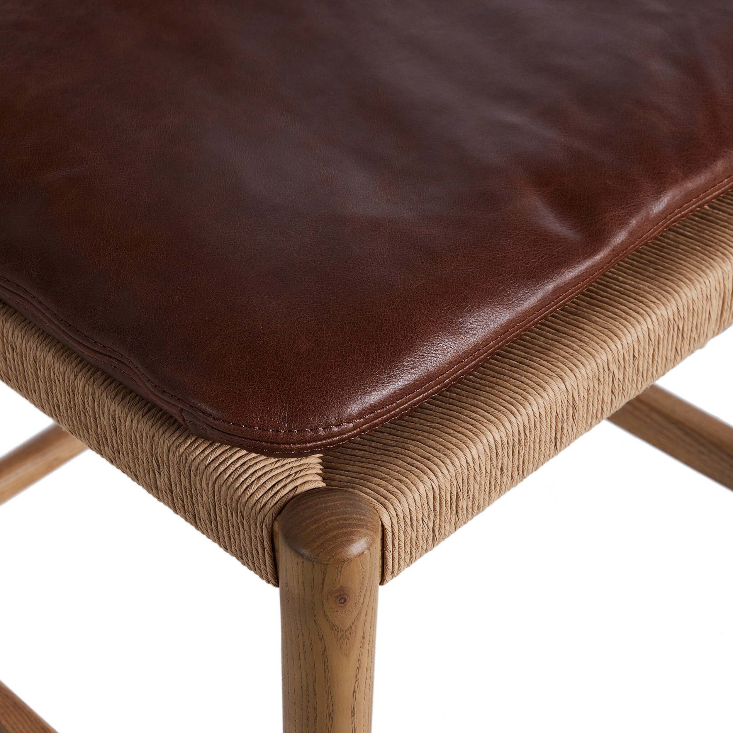 Dara Bar + Counter Stool, Dulane Mahogany