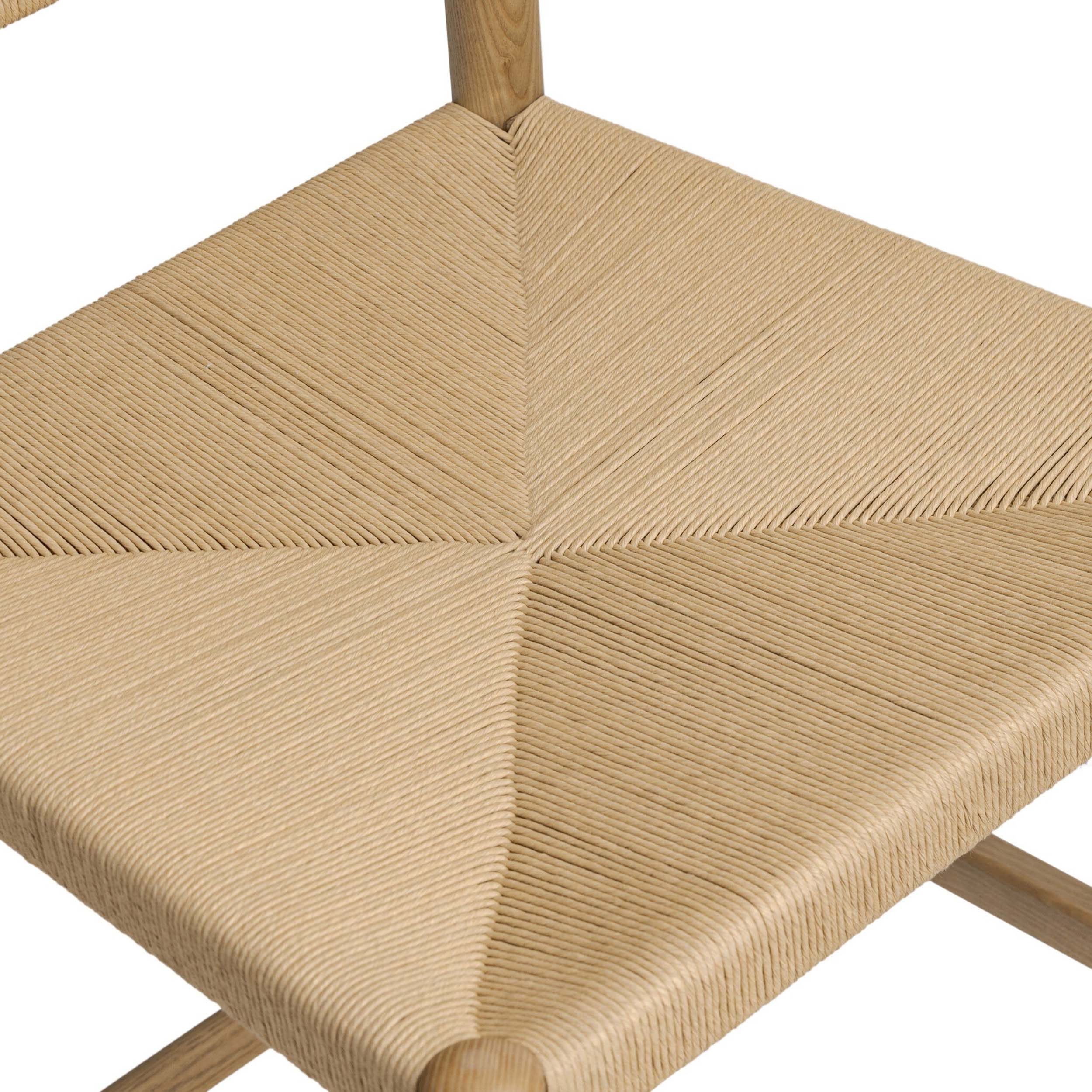 Dara Bar + Counter Stool, Natural Paper Cord