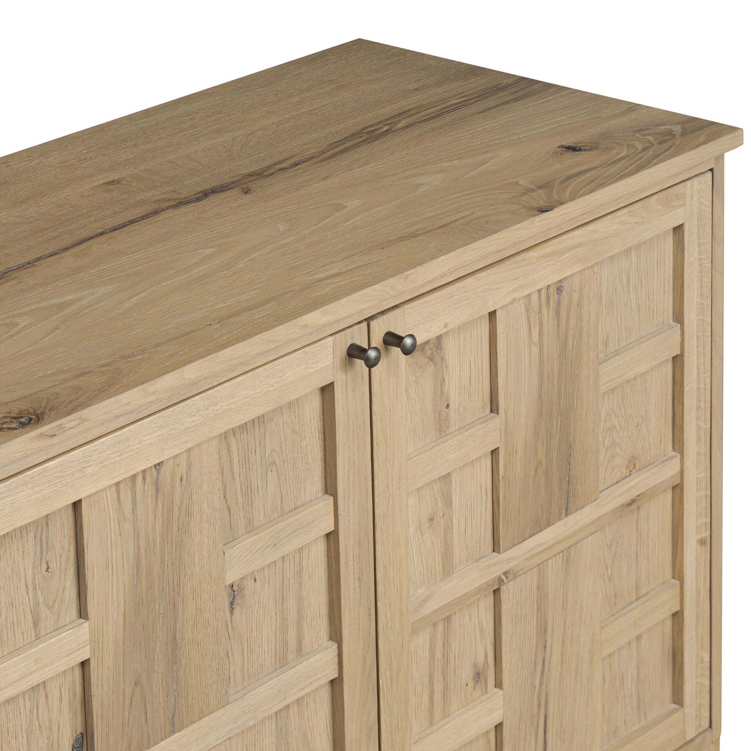 Alessio Sideboard, Aged Natural Oak Veneer