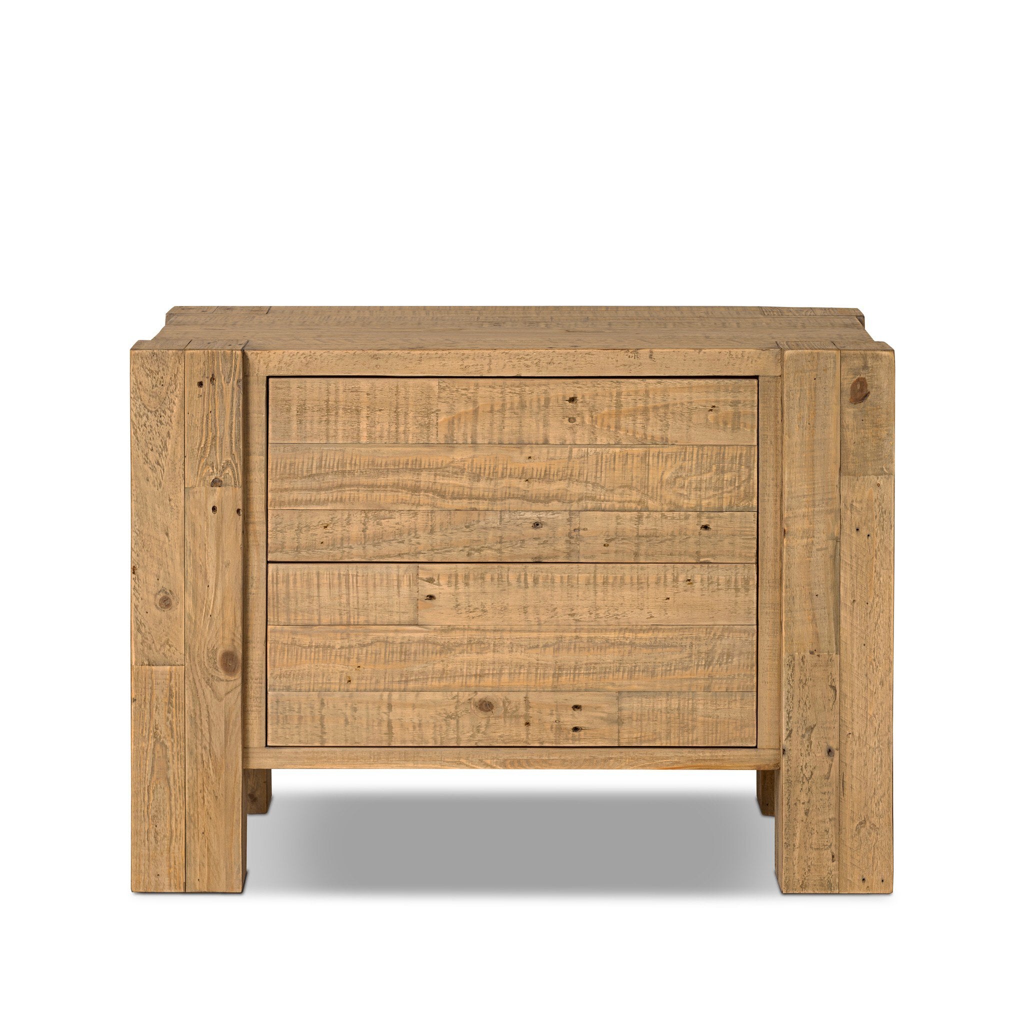 Perot Nightstand, Light Blonde Pine