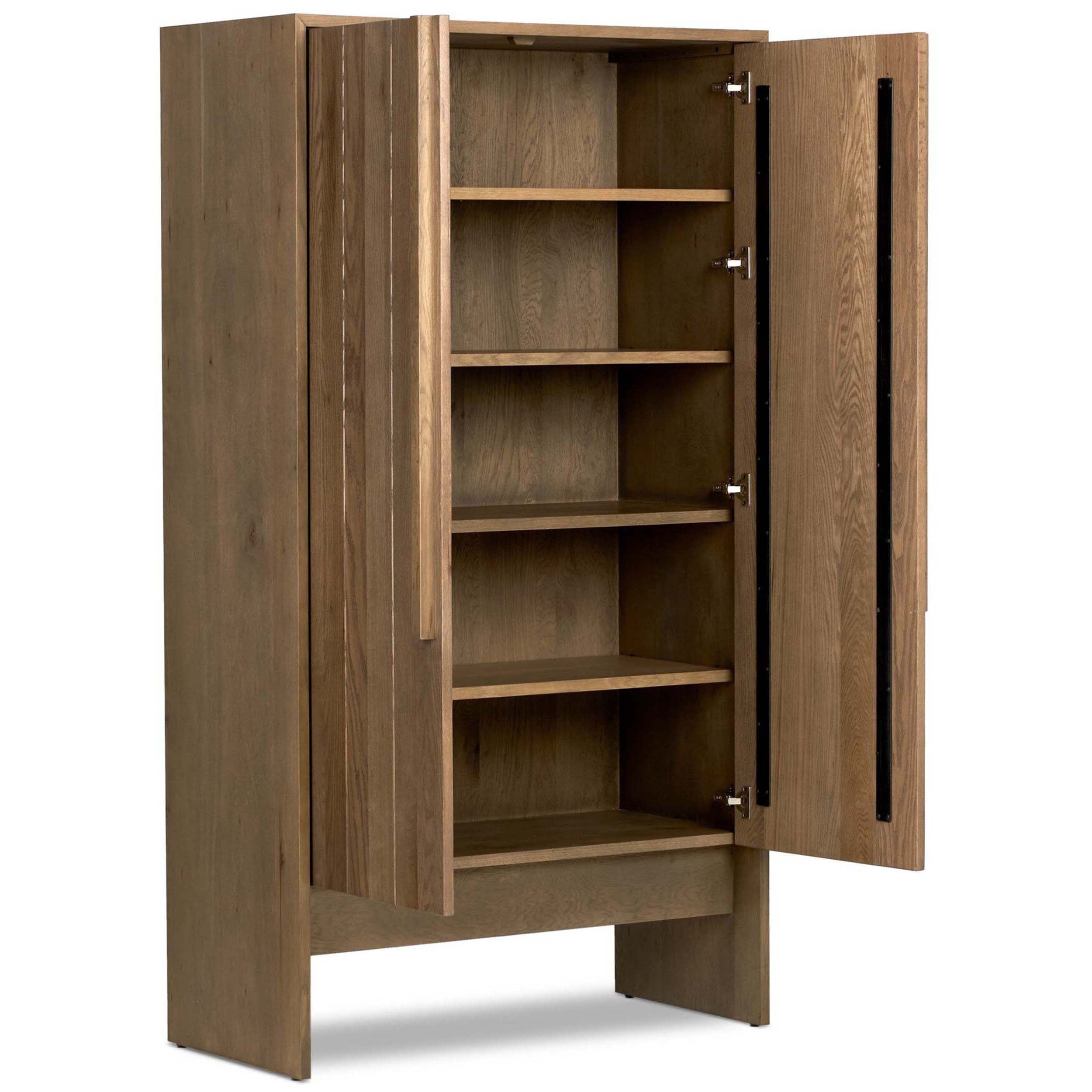 Elgin Cabinet, Sandy Oak Veneer