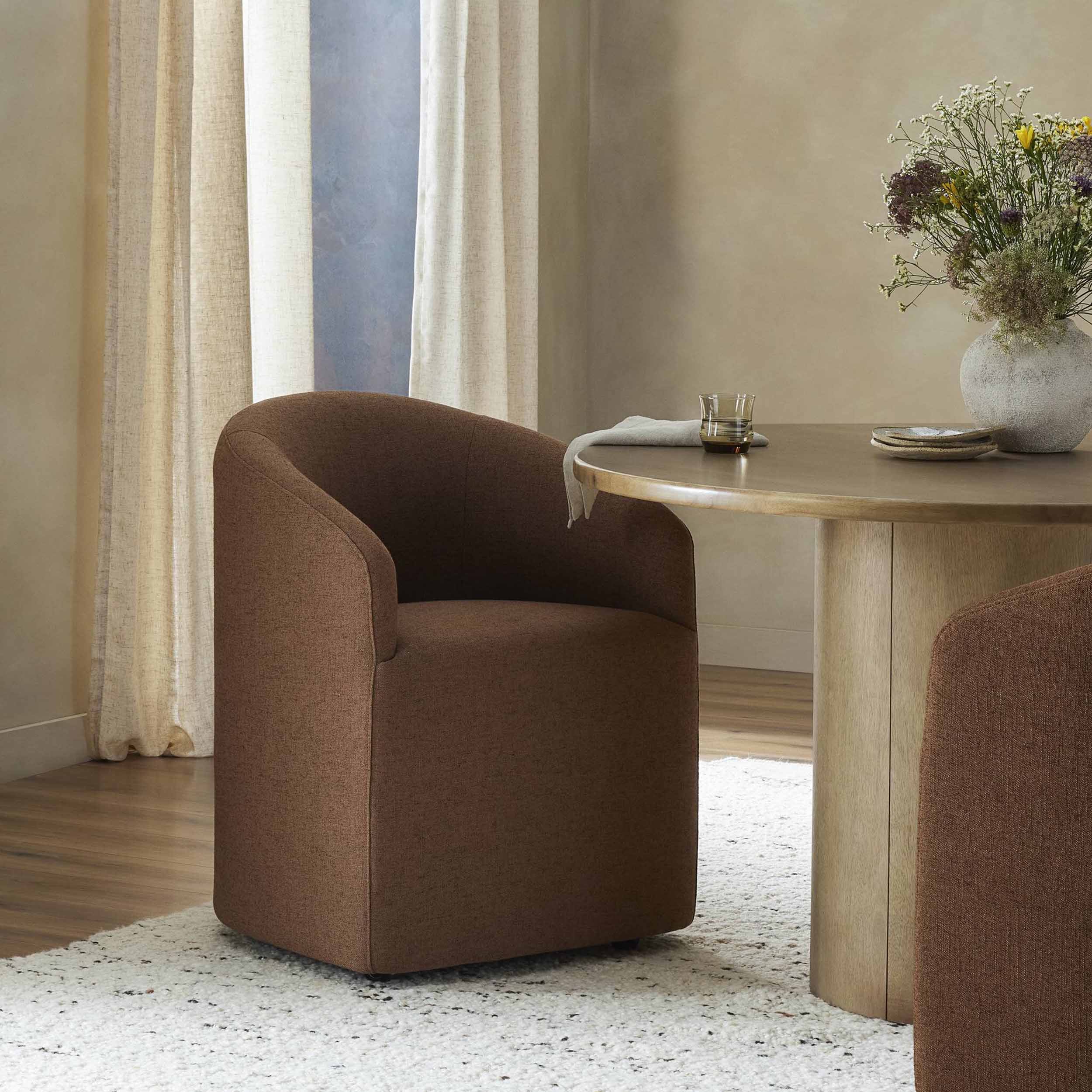 Rhett Dining Chair, Bartin Rust