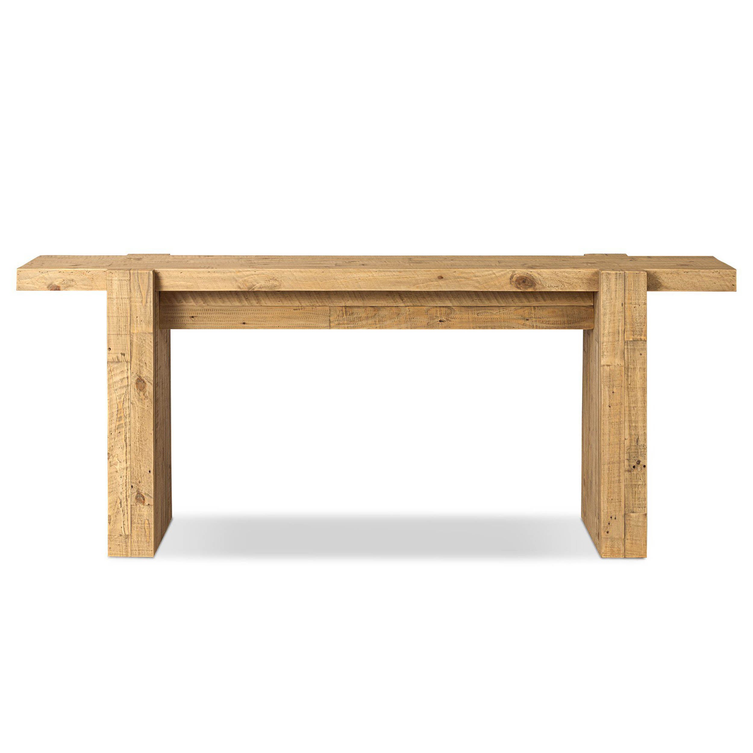 Perot Console Table, Light Blonde Pine