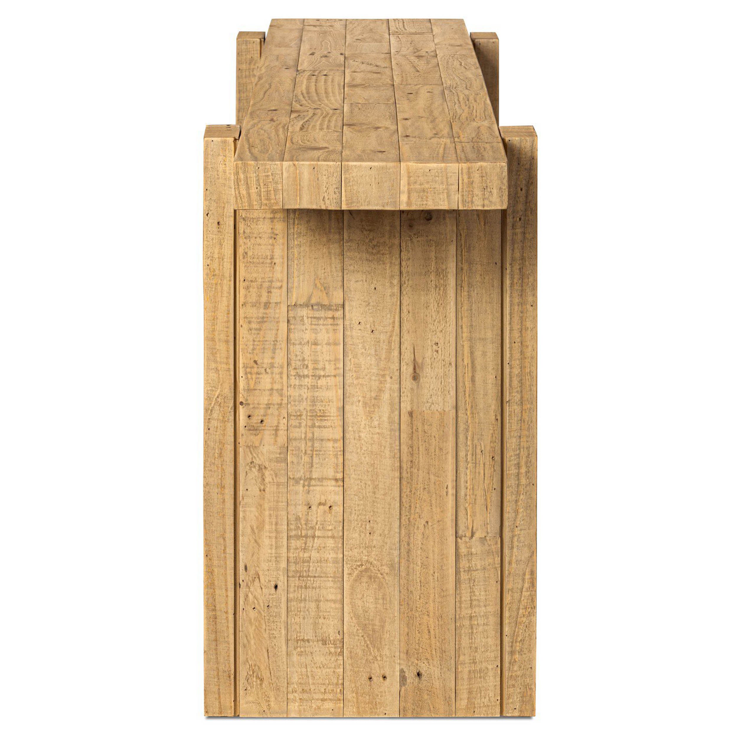 Perot Console Table, Light Blonde Pine