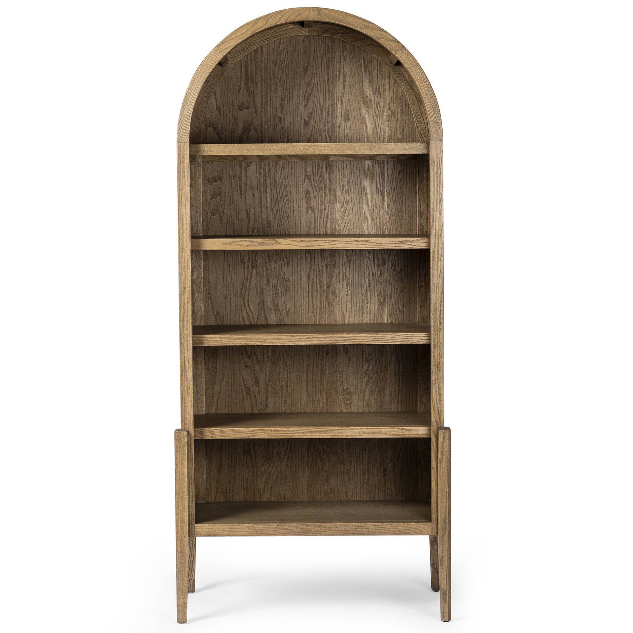 Tolle Bookcase, Drifted Oak Solid