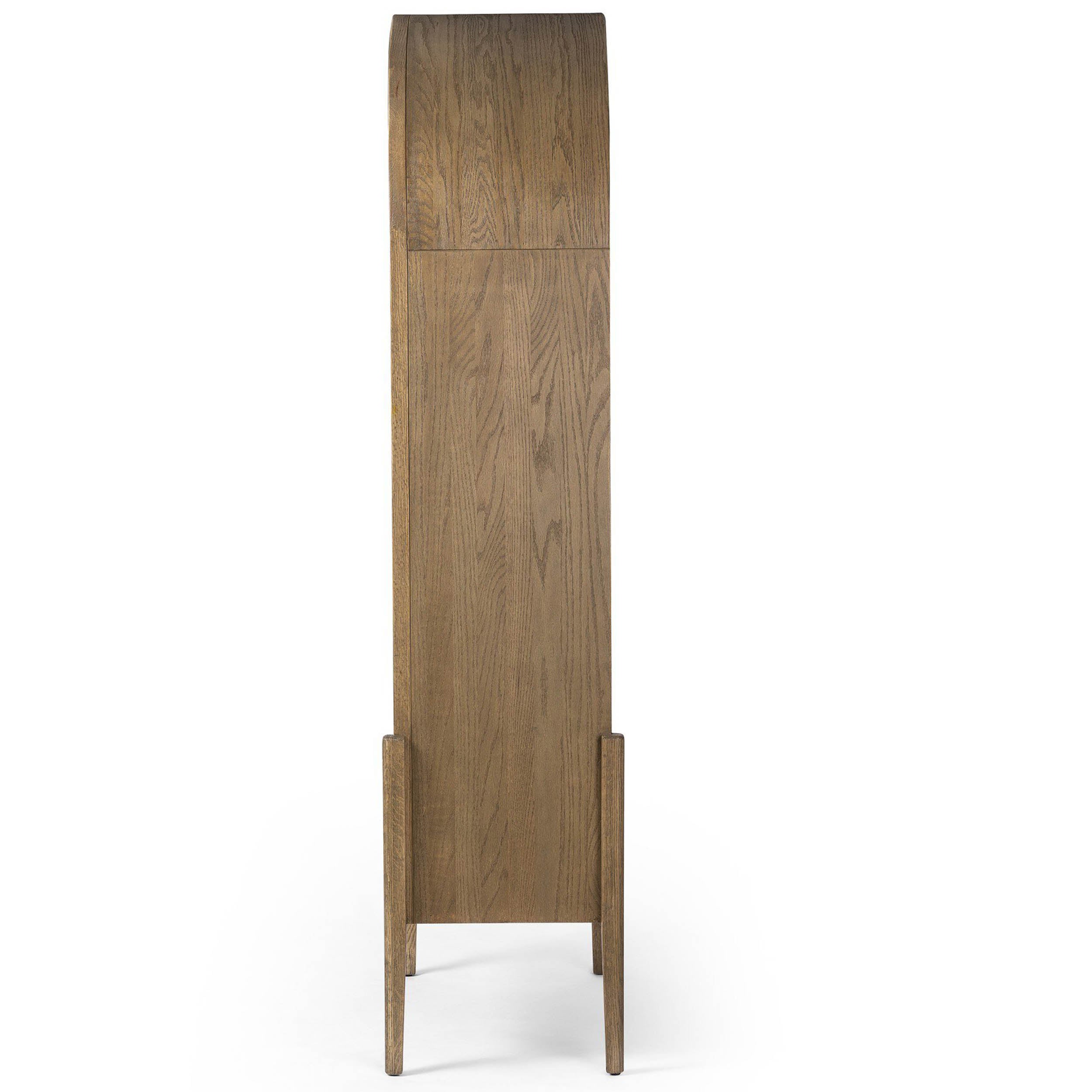 Tolle Bookcase, Drifted Oak Solid