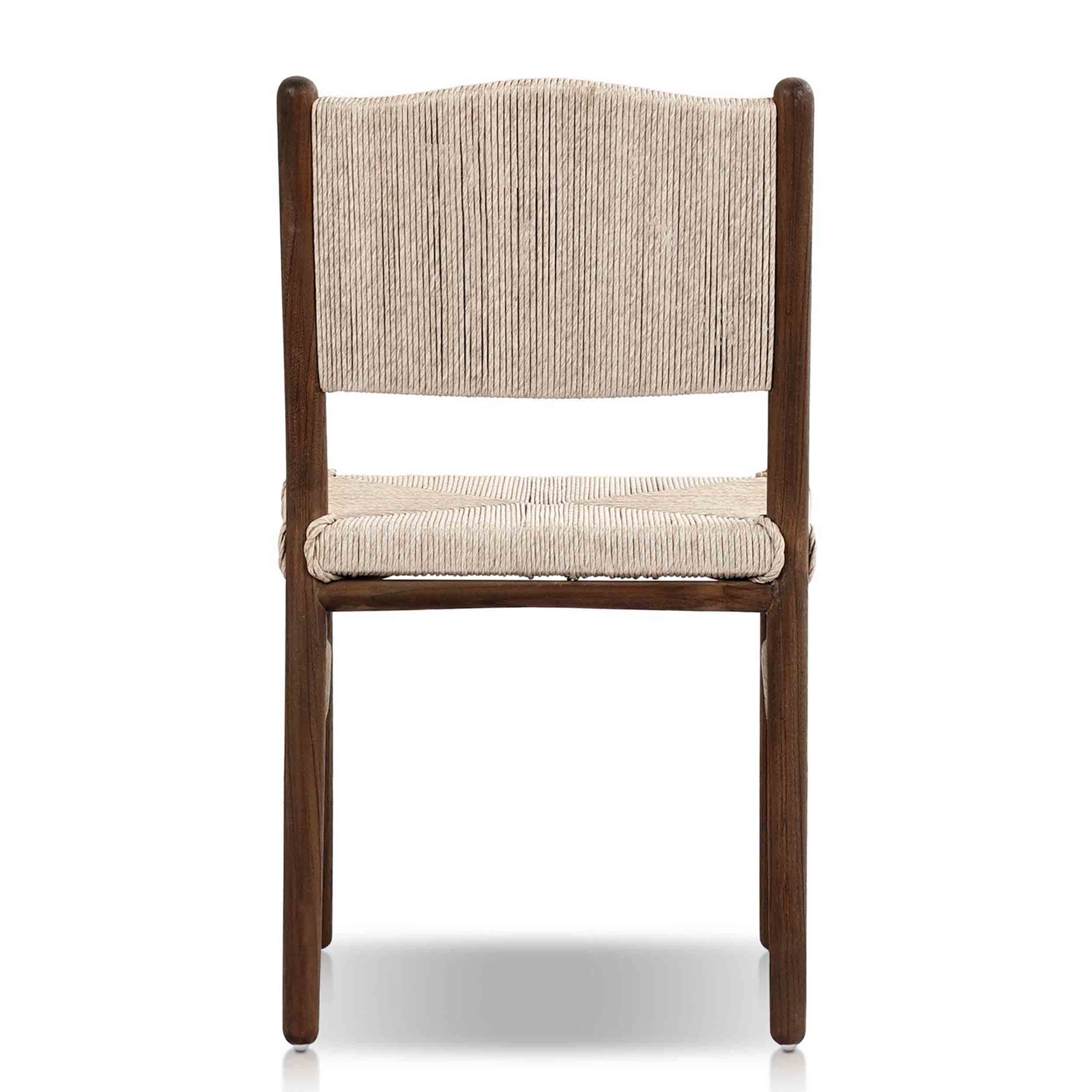 Herrin Outdoor Dining Chair, Vintage White