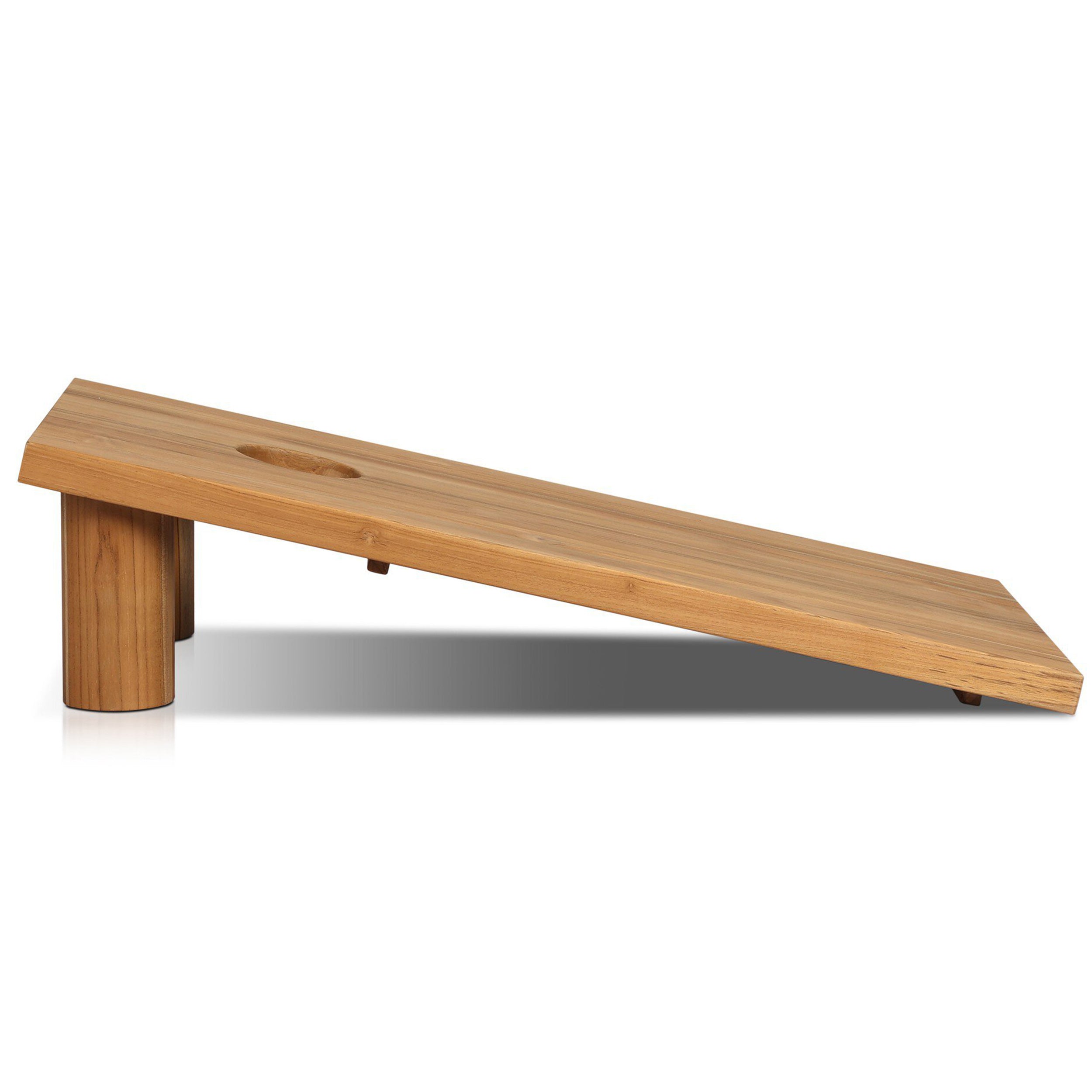 Outdoor Bag Toss Set, Aged Natural Teak