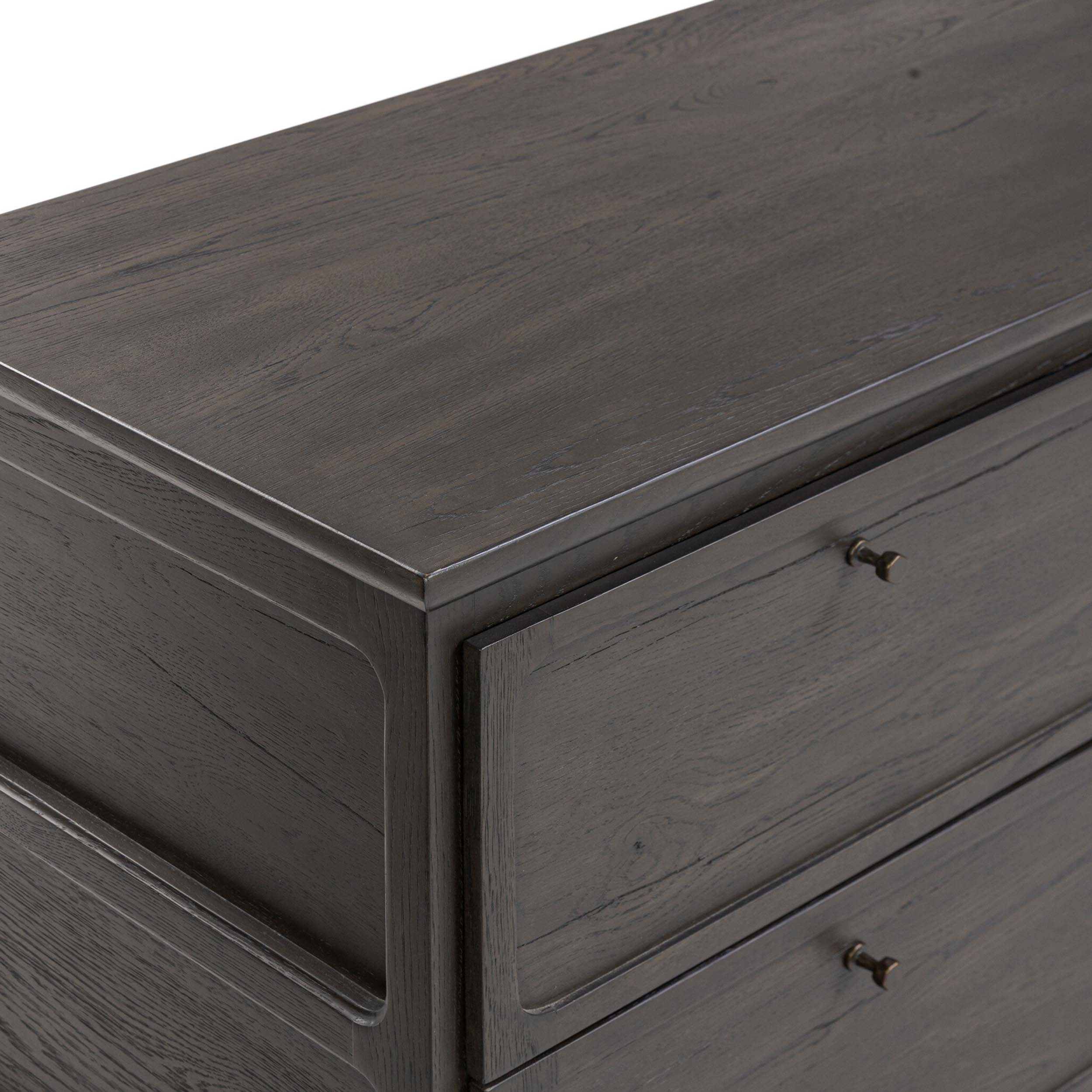 Leora Sideboard, Smoked Black Veneer