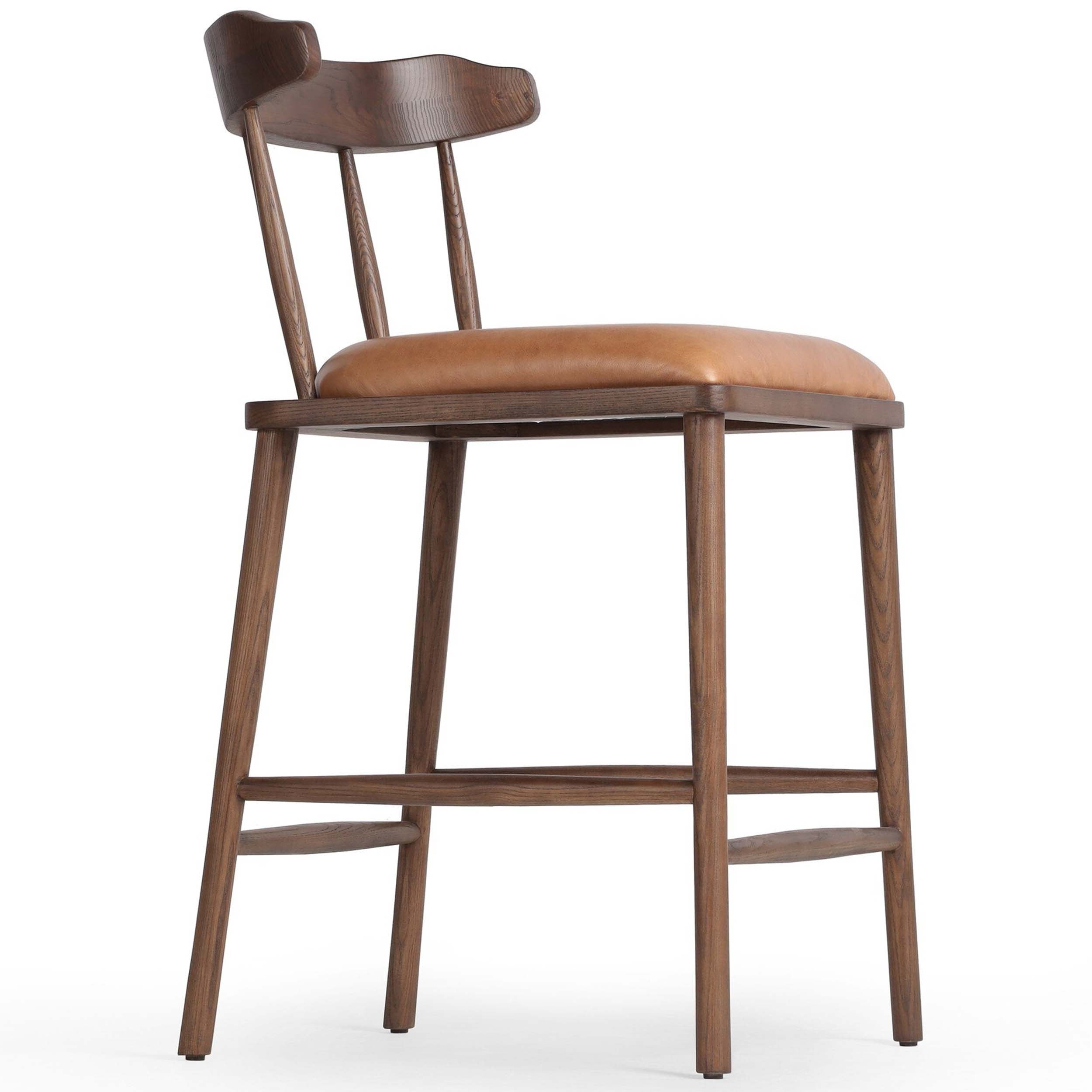 Colter Counter Stool, Chaps Saddle