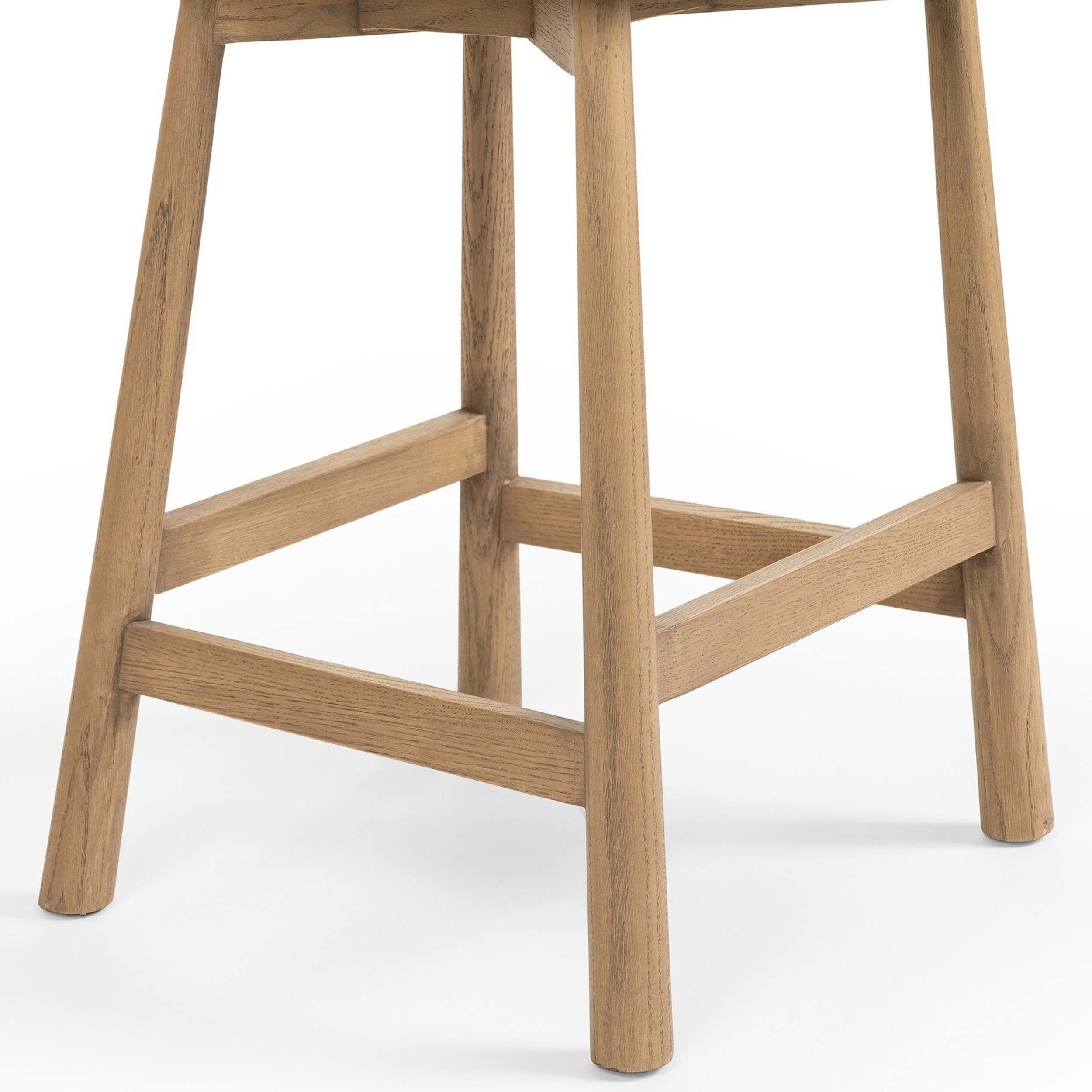 Cloris Swivel Bar + Counter Stool, Palermo Cigar