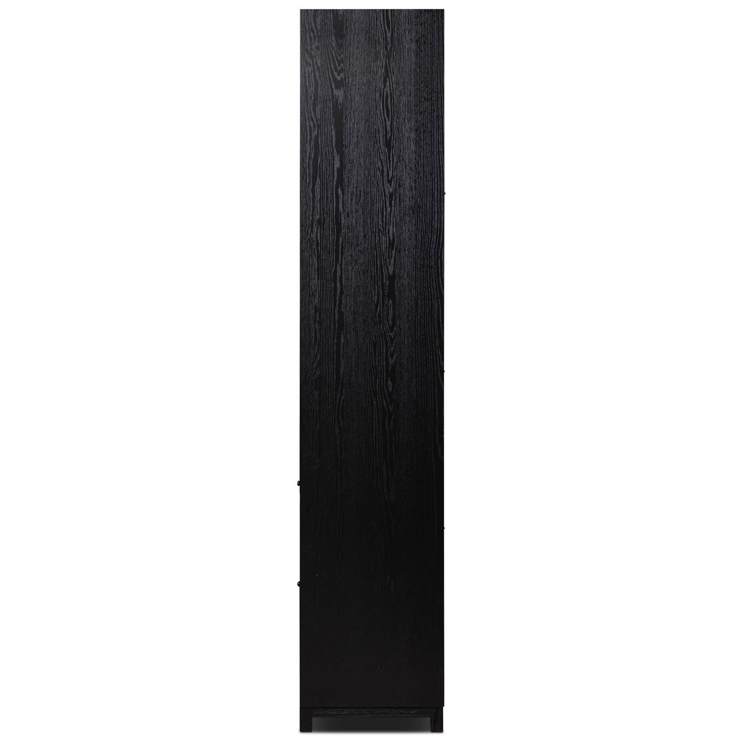 Millie Bookcase, Drifted Matte Black
