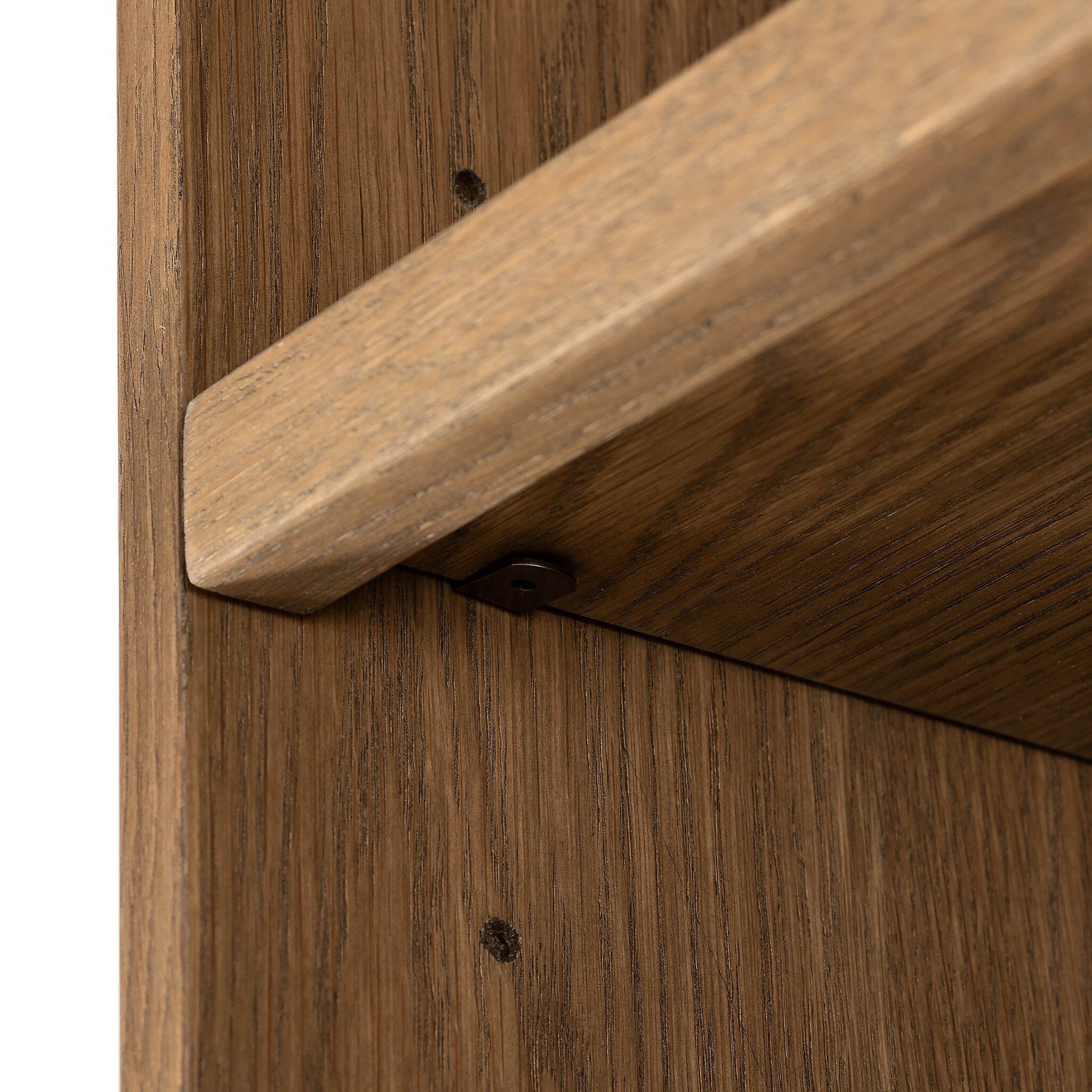 Millie Bookcase, Drifted Oak Solid