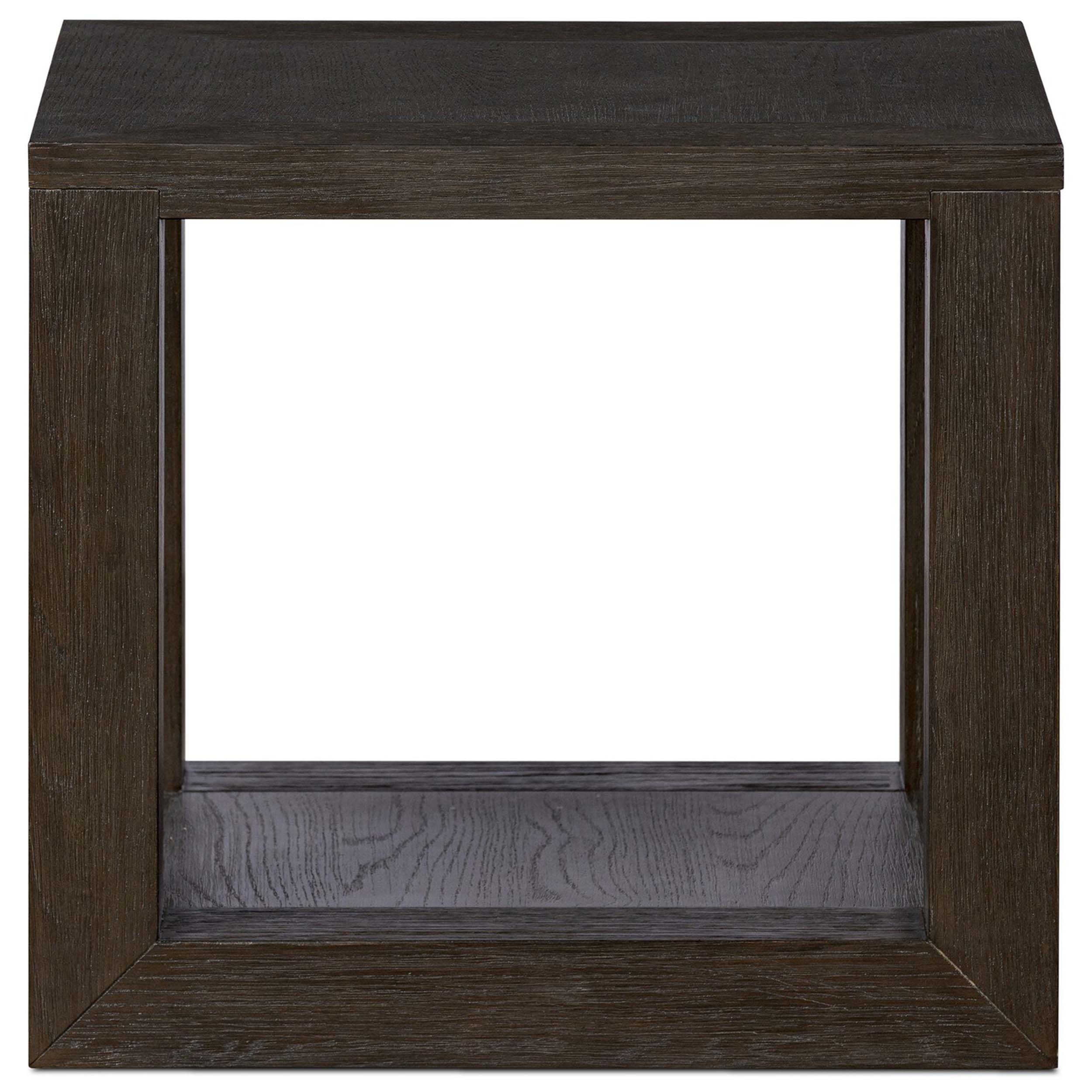 Thomas End Table, Dark Anthracite Oak Veneer