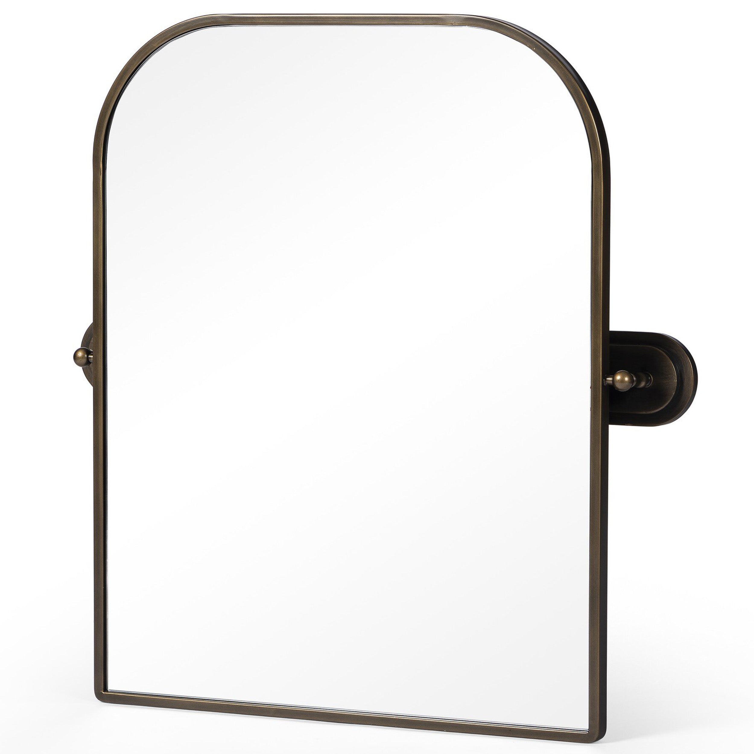 Beau Mirror, Aged Iron