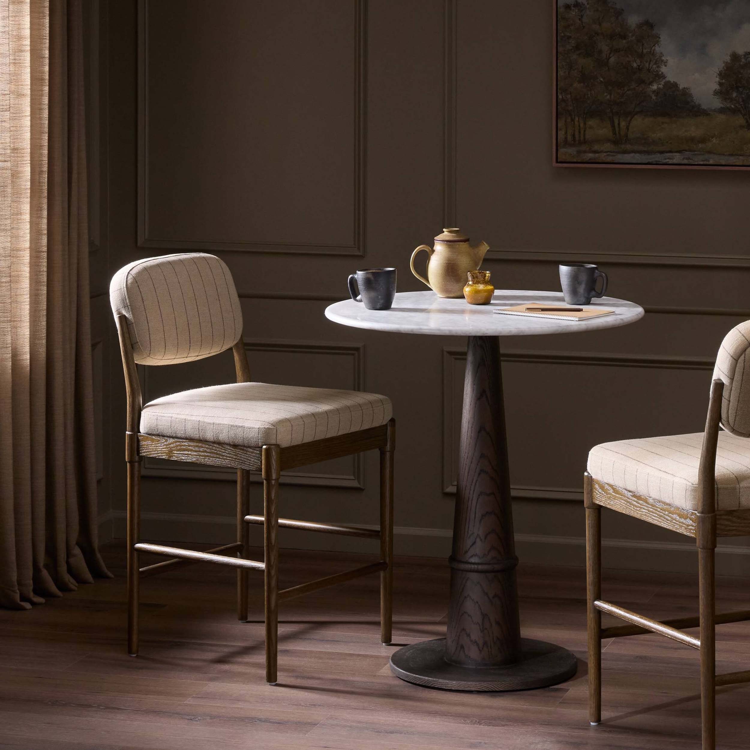 Esther Bar + Counter Stool, Lavon Flint