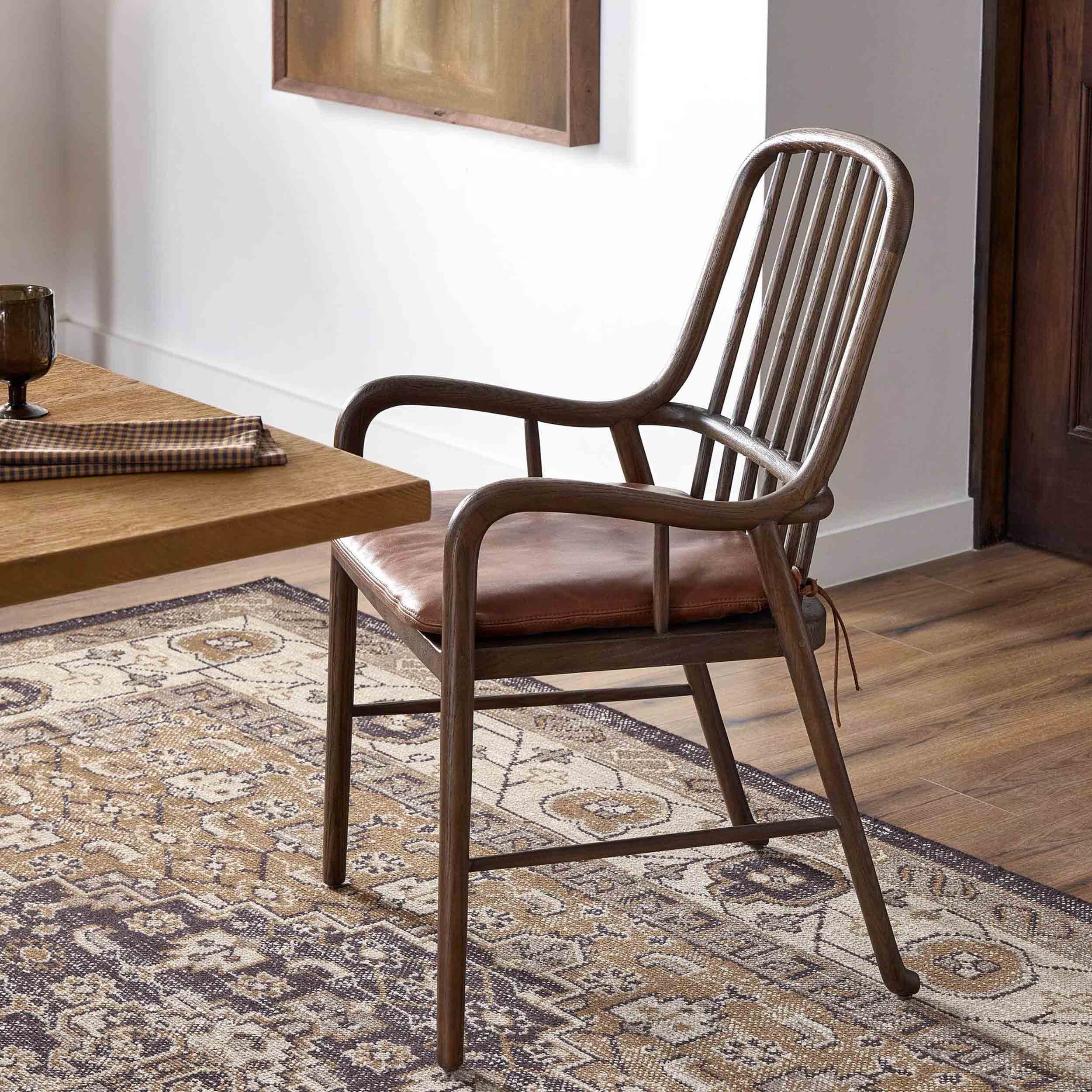 Brenna Dining Chair, Dulane Mahogany