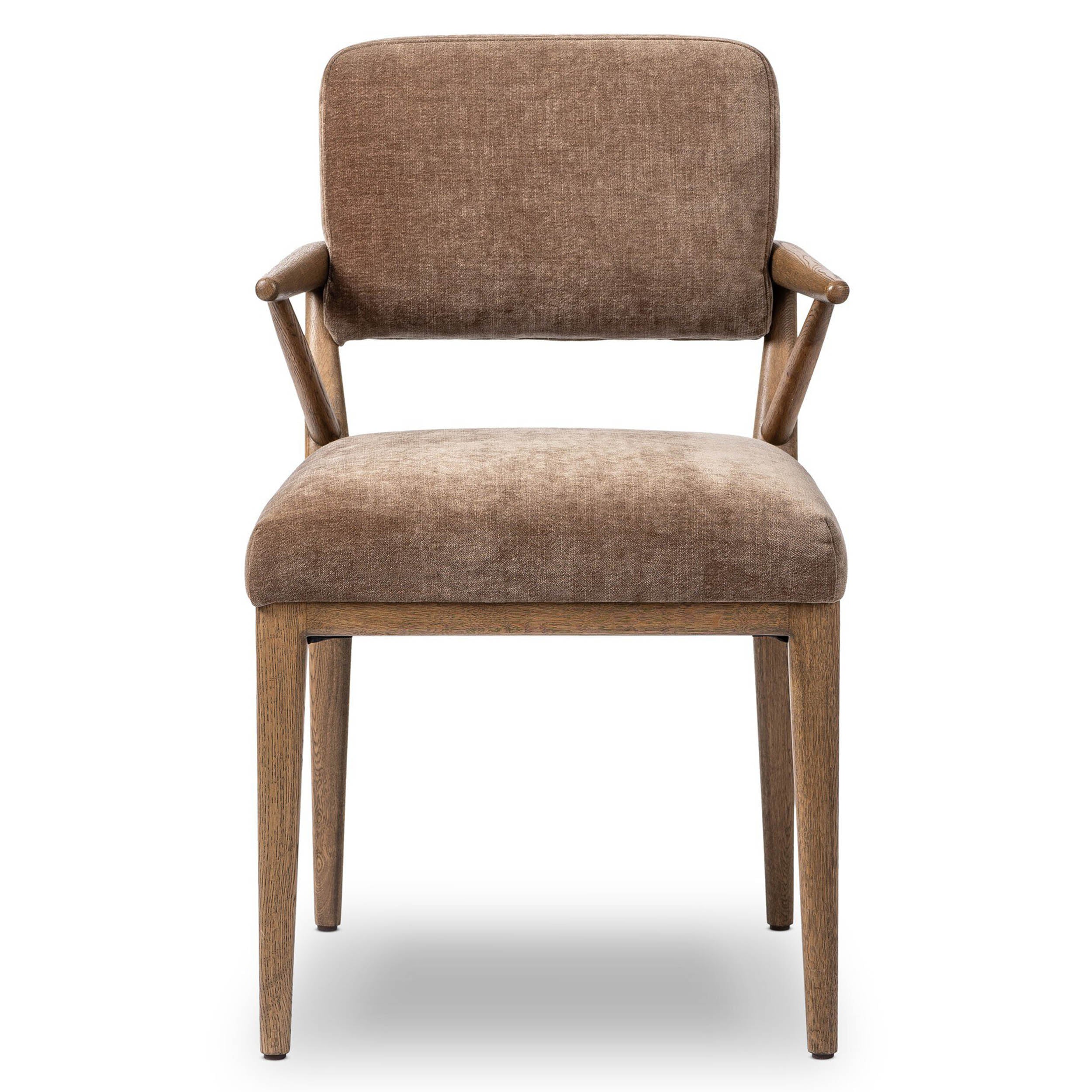 Deidre Dining Chair, Altair Mushroom