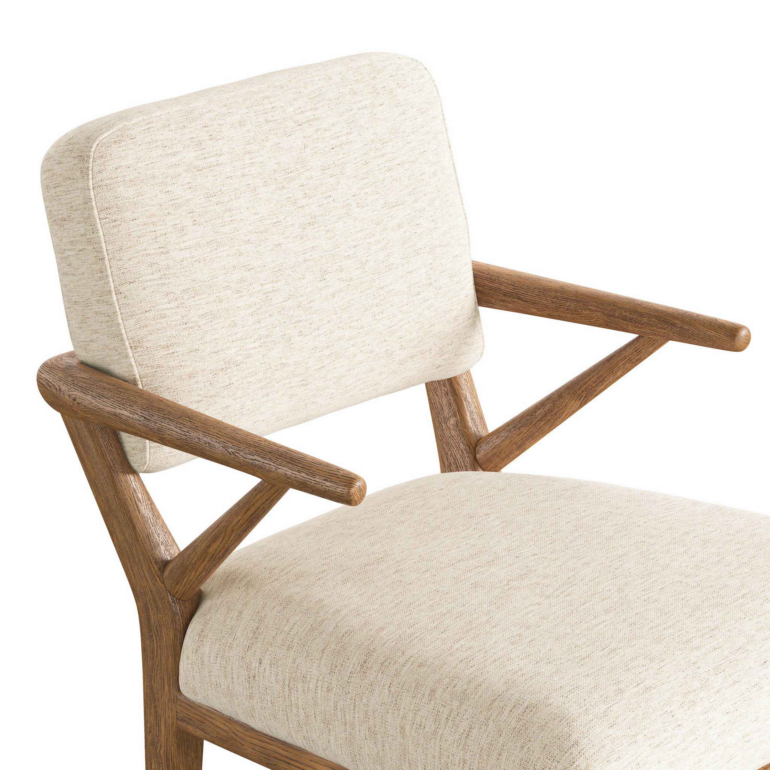 Deidre Dining Chair, Crypton Nomad Snow