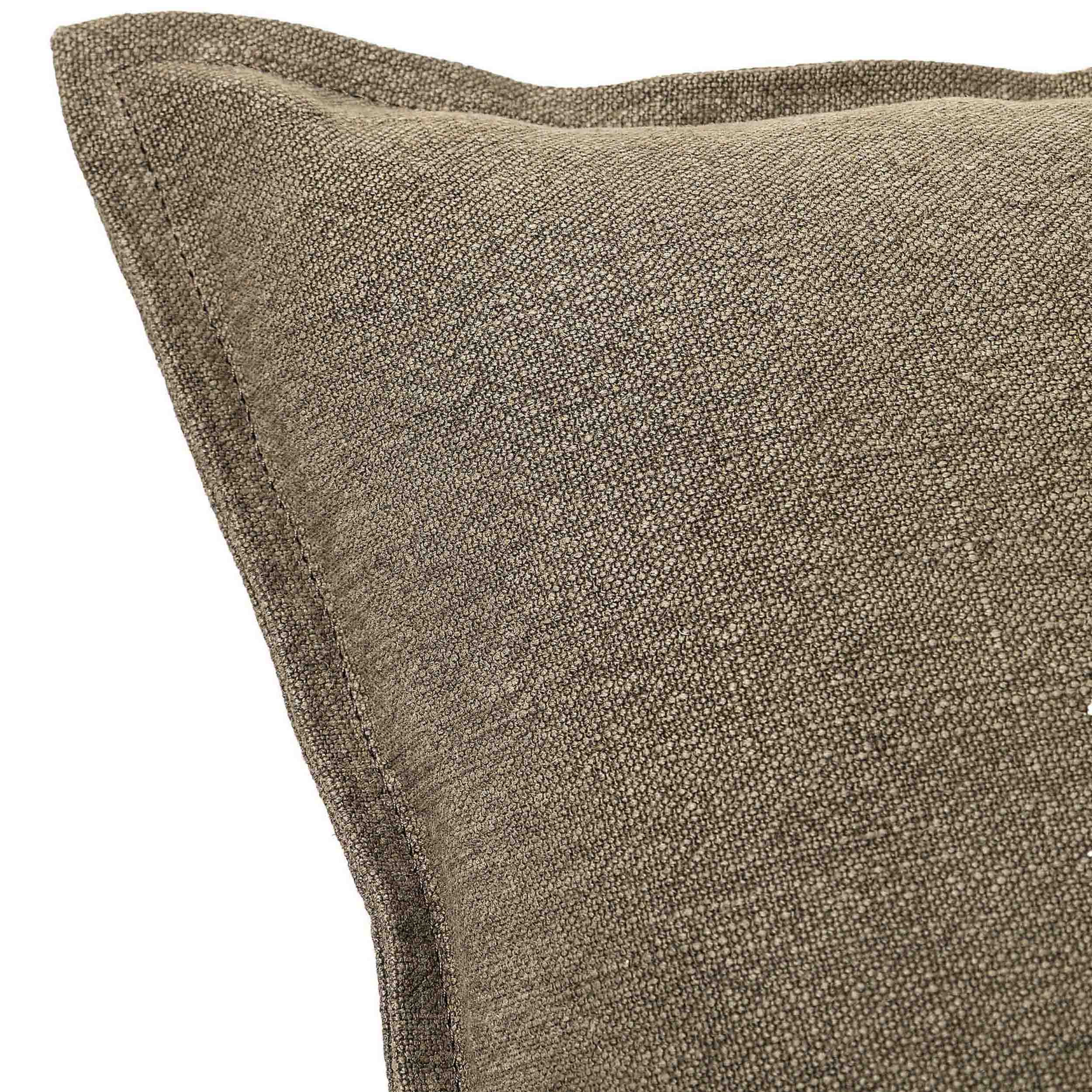 Broadway Pillow, Broadway Olive, Cover + Insert