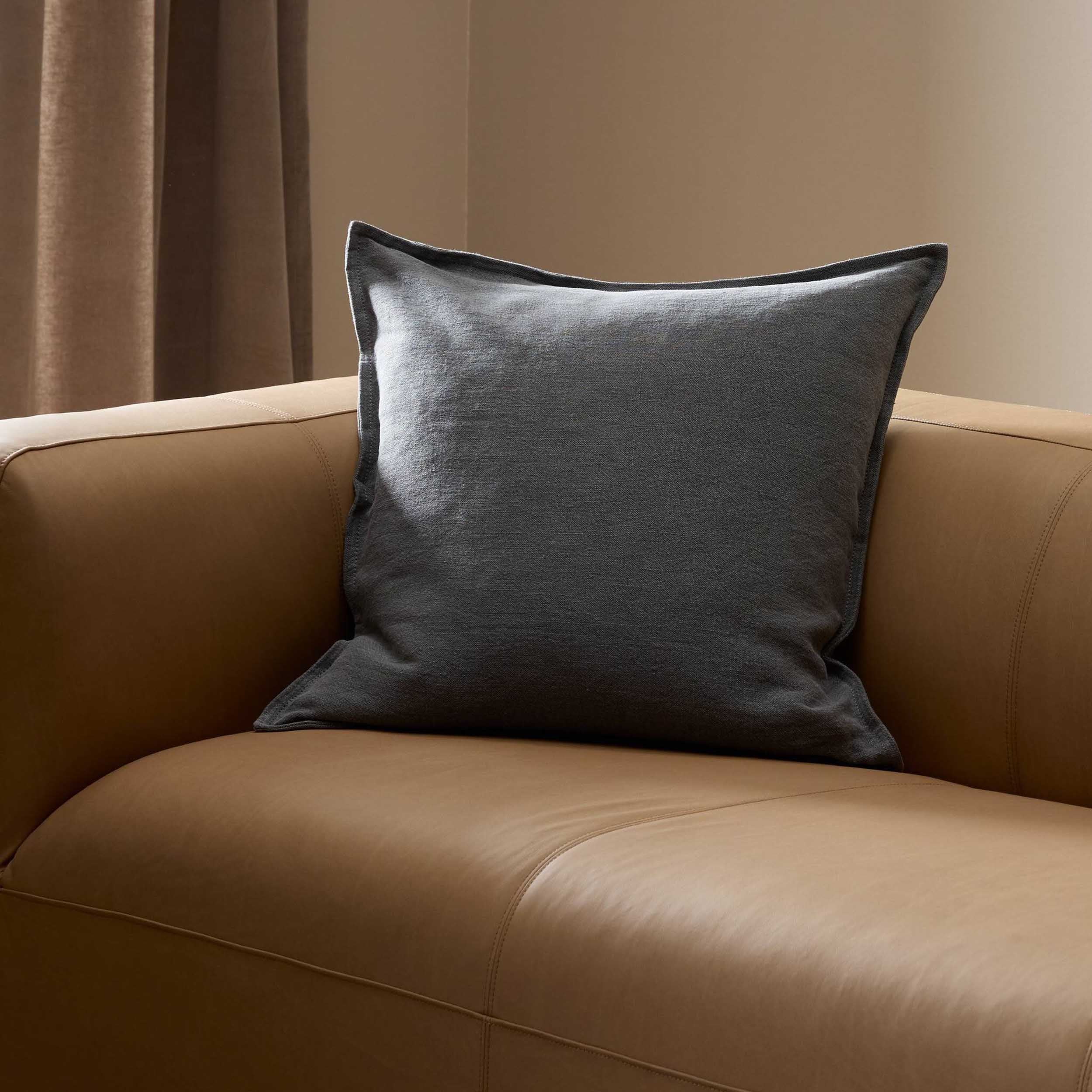 Broadway Pillow, Broadway Denim, Cover + Insert