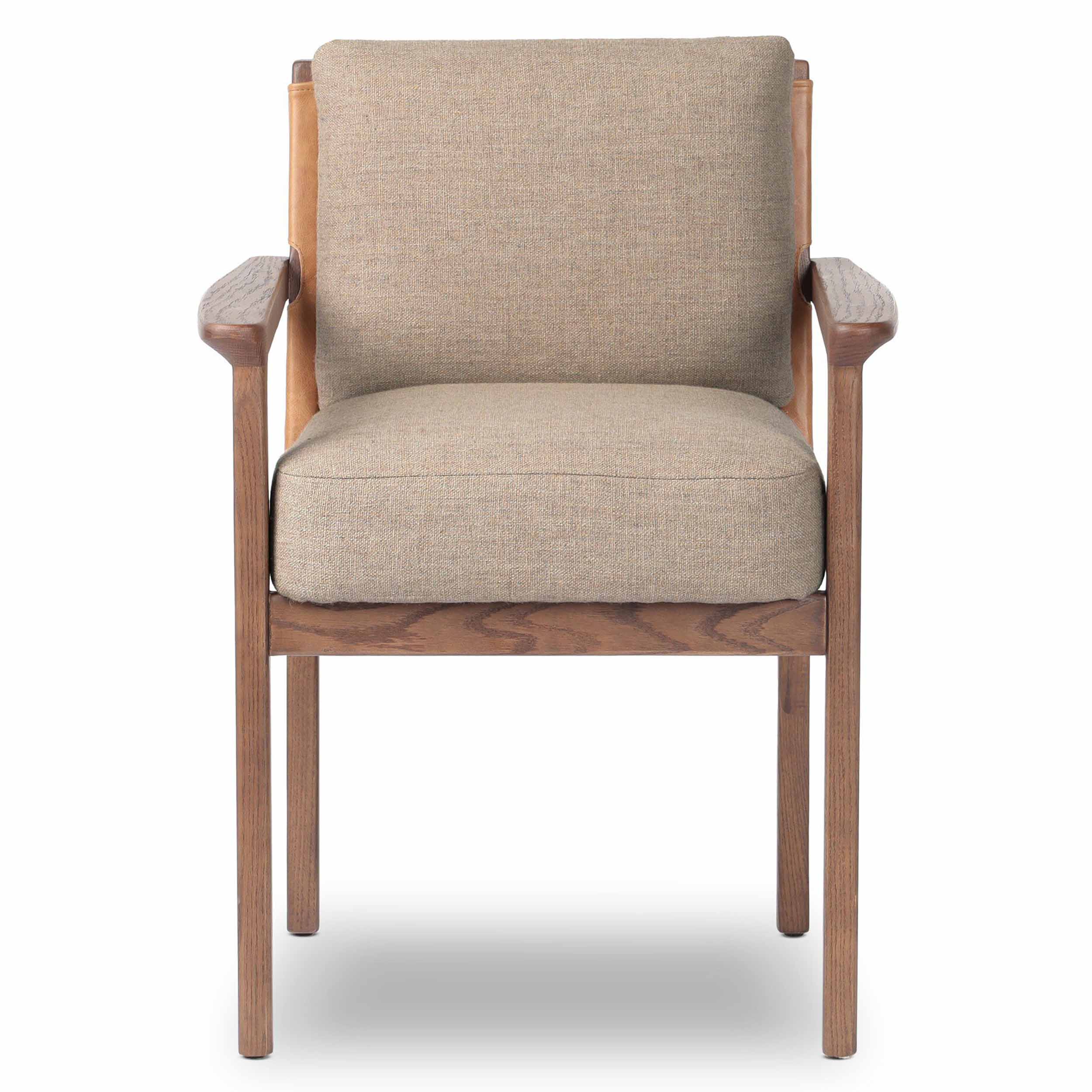 Chappel Dining Armchair, Alcala Taupe