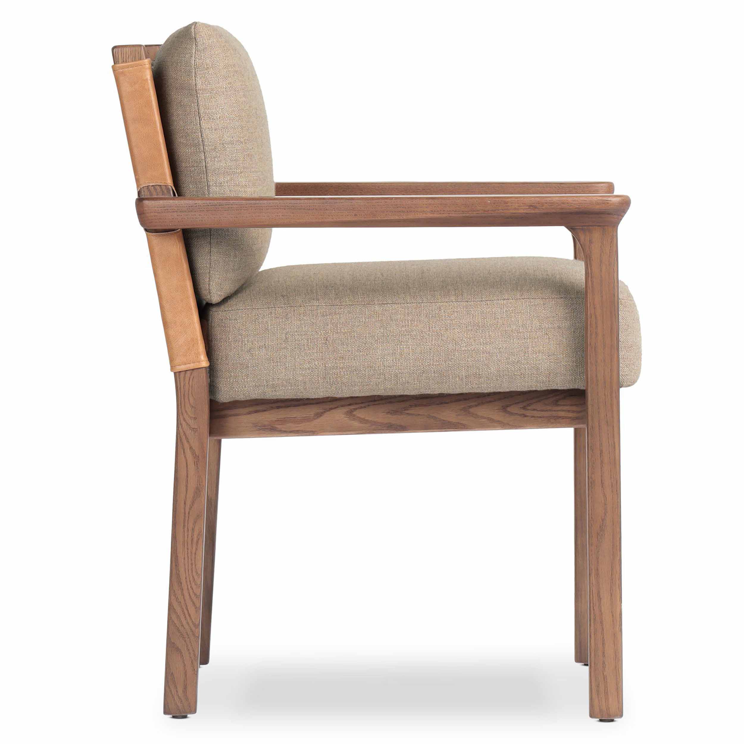 Chappel Dining Armchair, Alcala Taupe