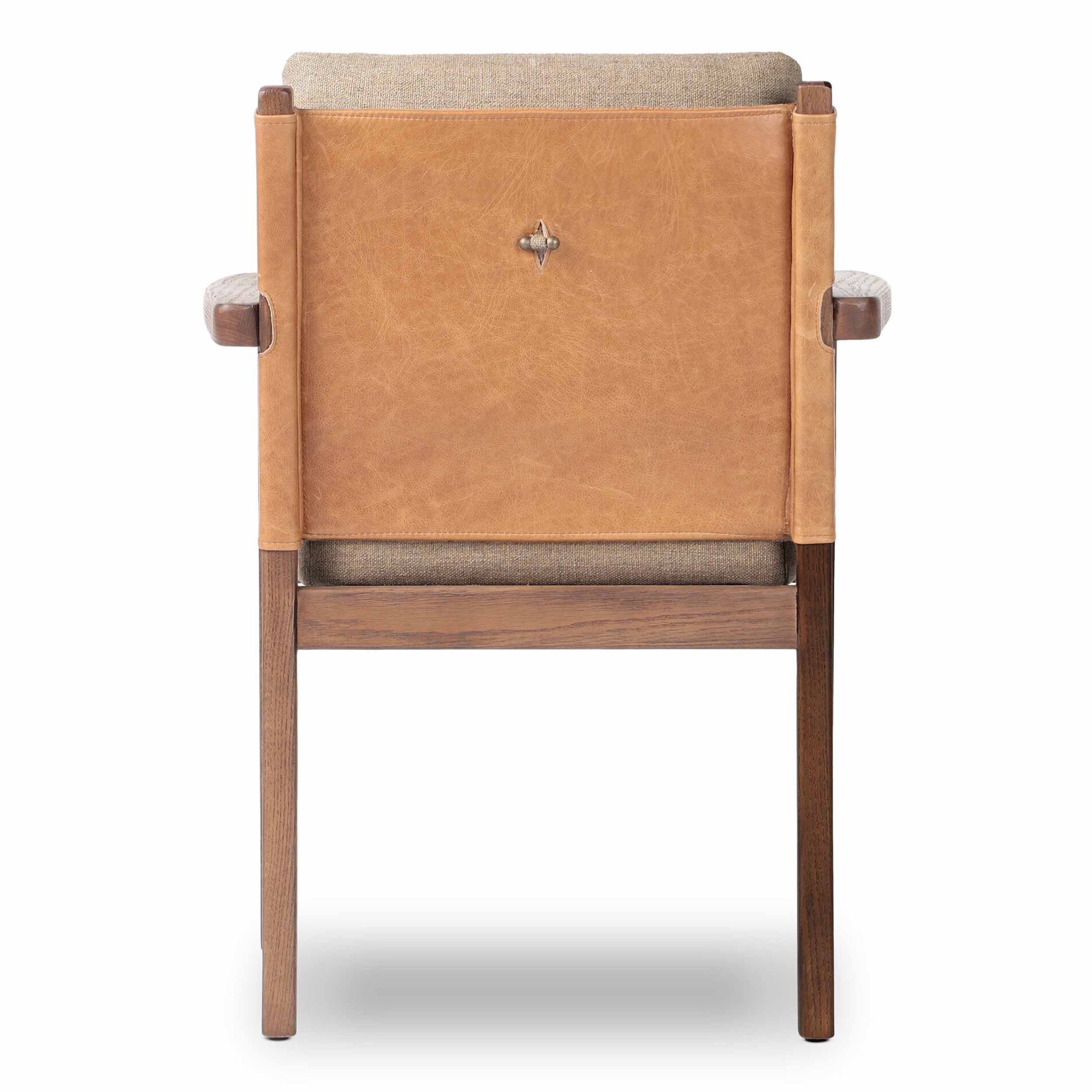 Chappel Dining Armchair, Alcala Taupe