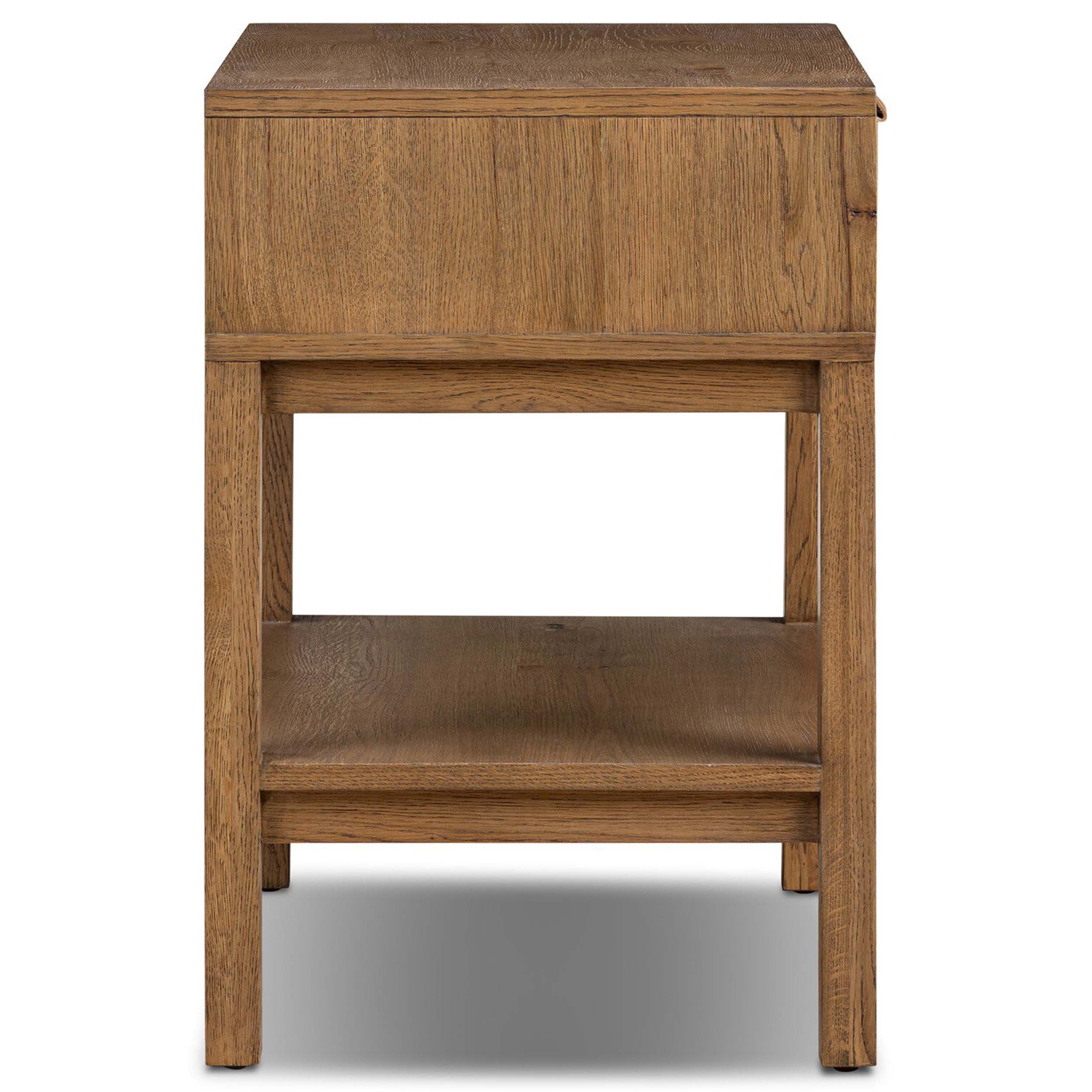 Tula Nightstand, Worn Oak Veneer