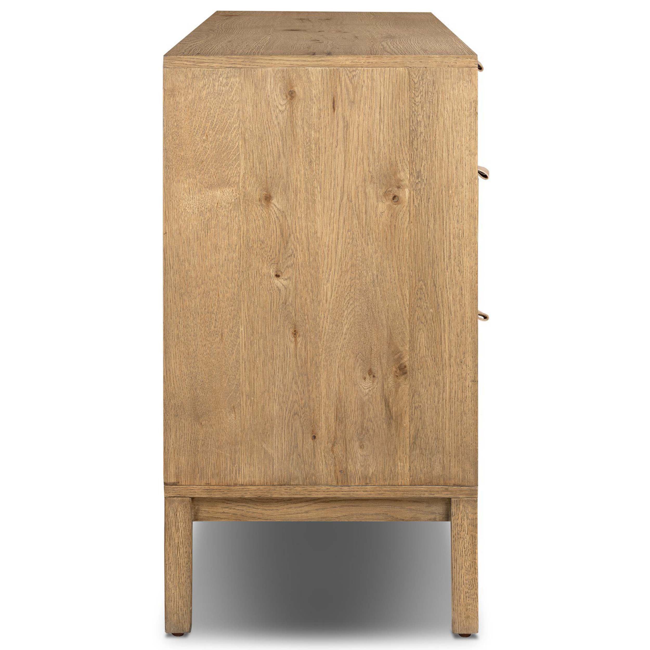 Tula 7 Drawer Dresser, Worn Oak Veneer