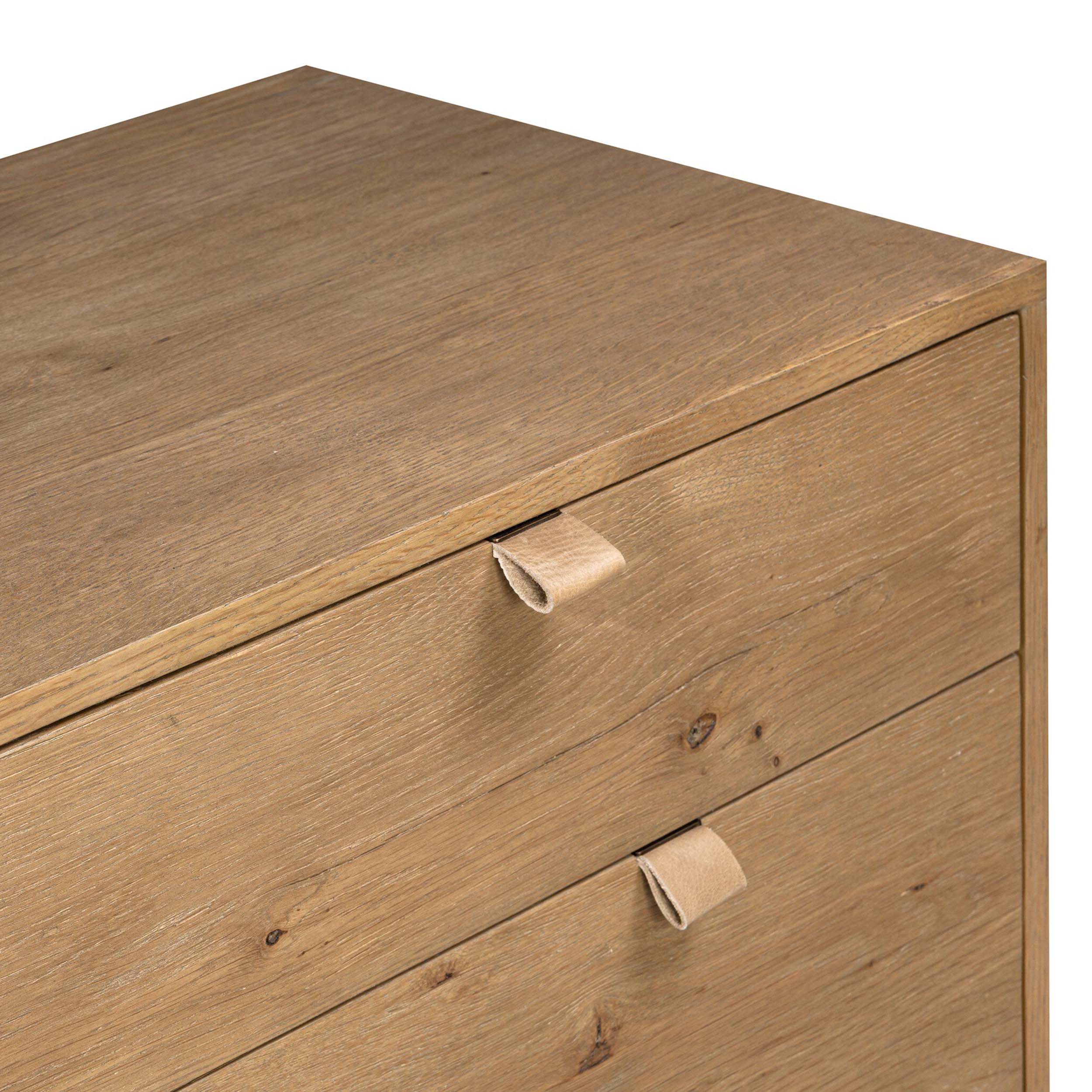 Tula 7 Drawer Dresser, Worn Oak Veneer