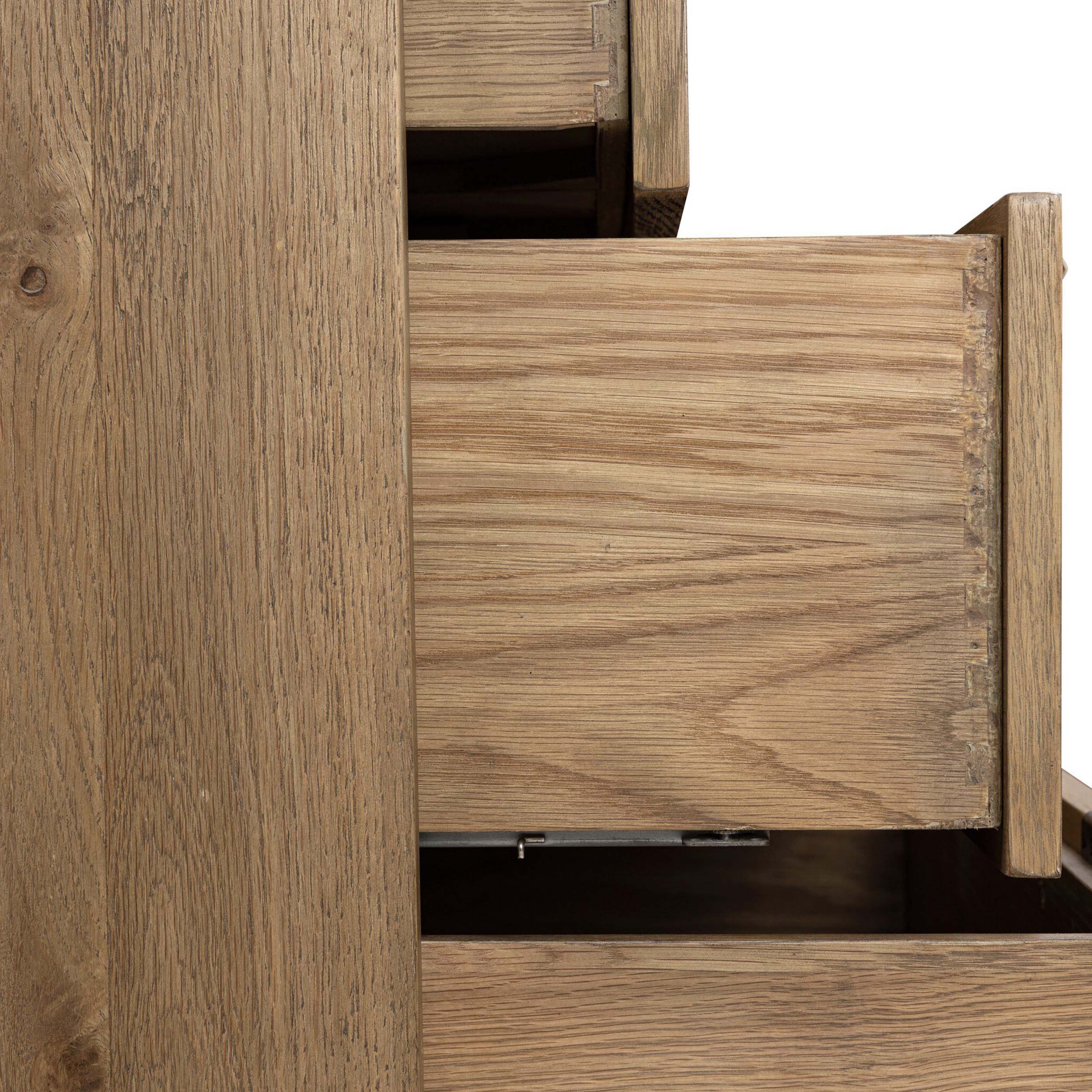 Tula 7 Drawer Dresser, Worn Oak Veneer