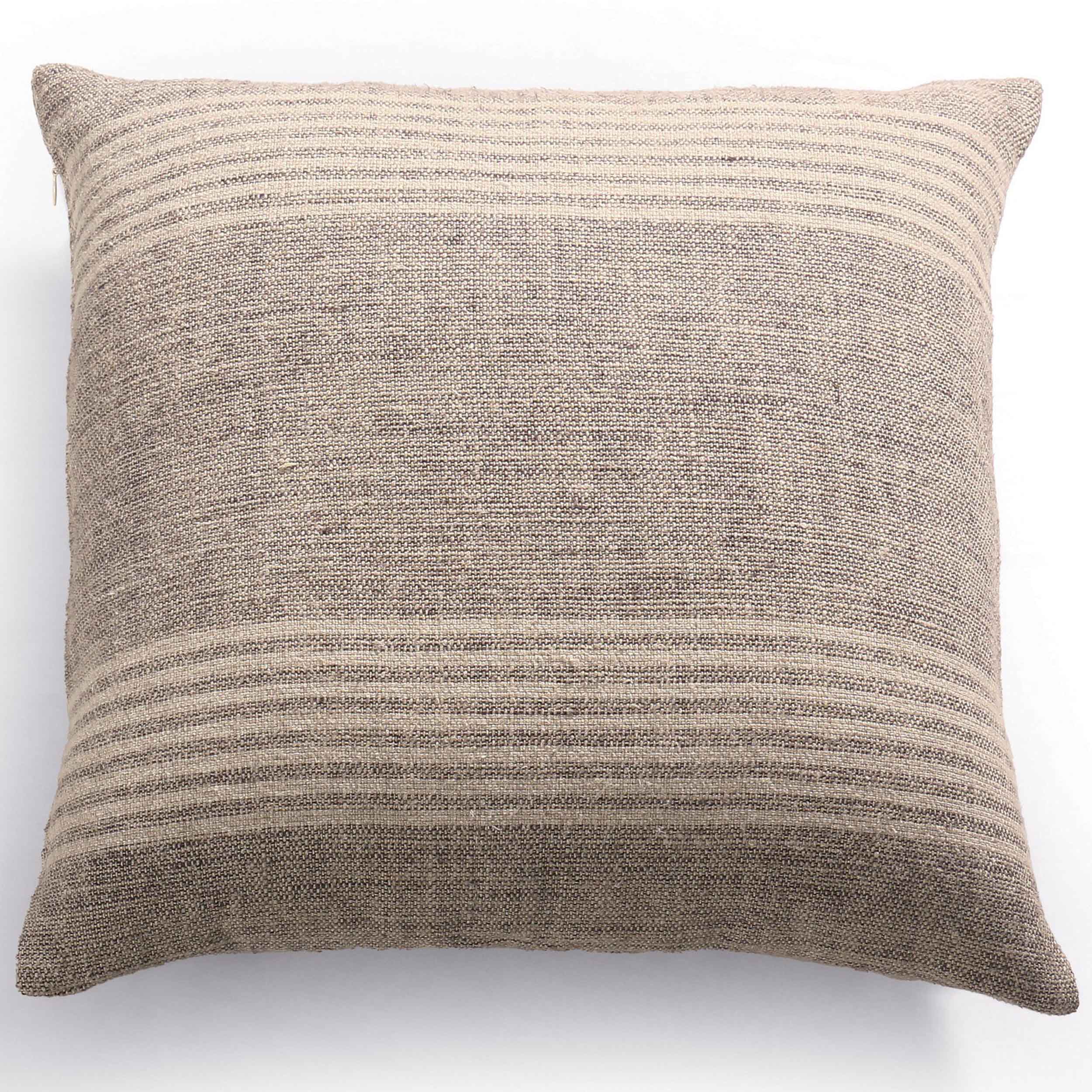Corby Pillow, Manchester Flint, Cover + Insert