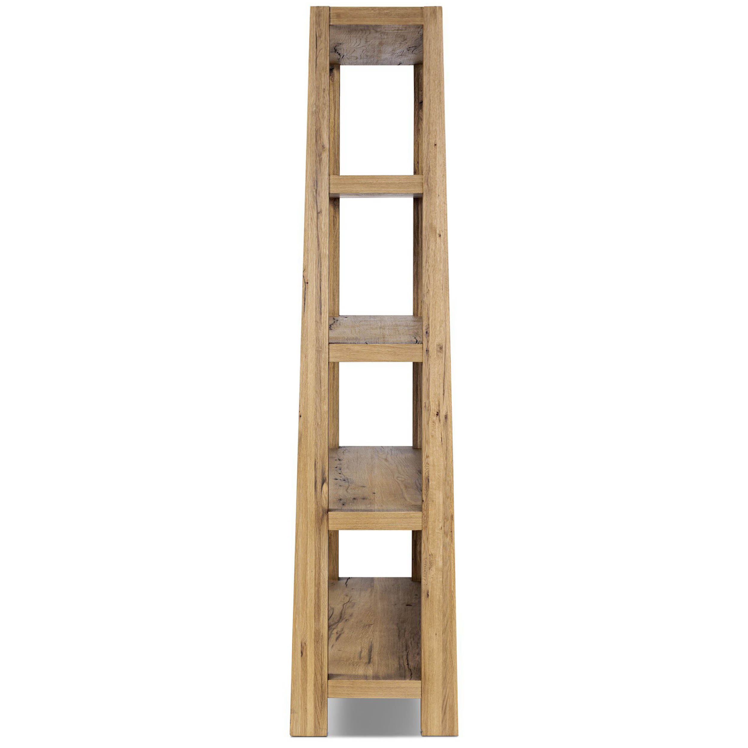 Boris Bookcase, Aged Natural Oak
