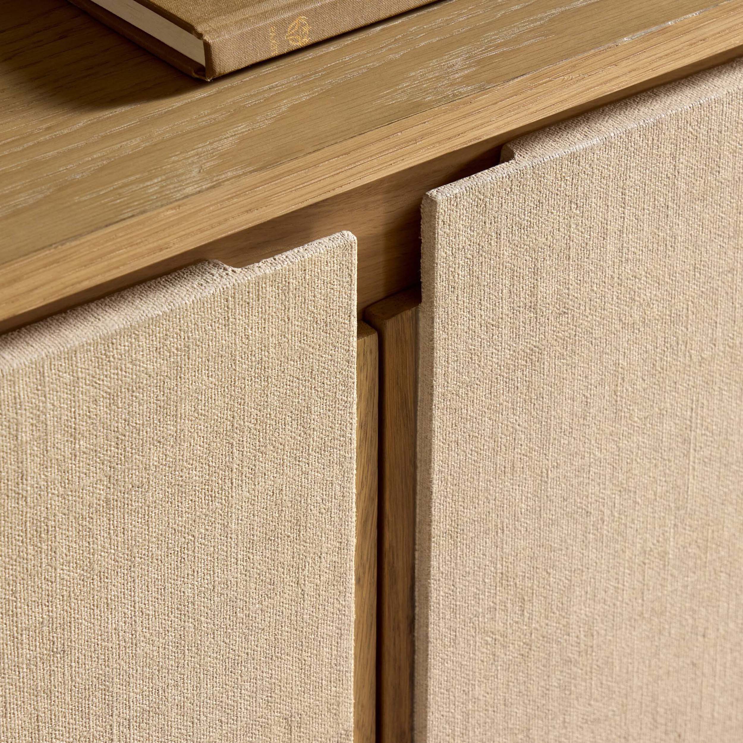 Mariella Sideboard, Beige Painted Linen