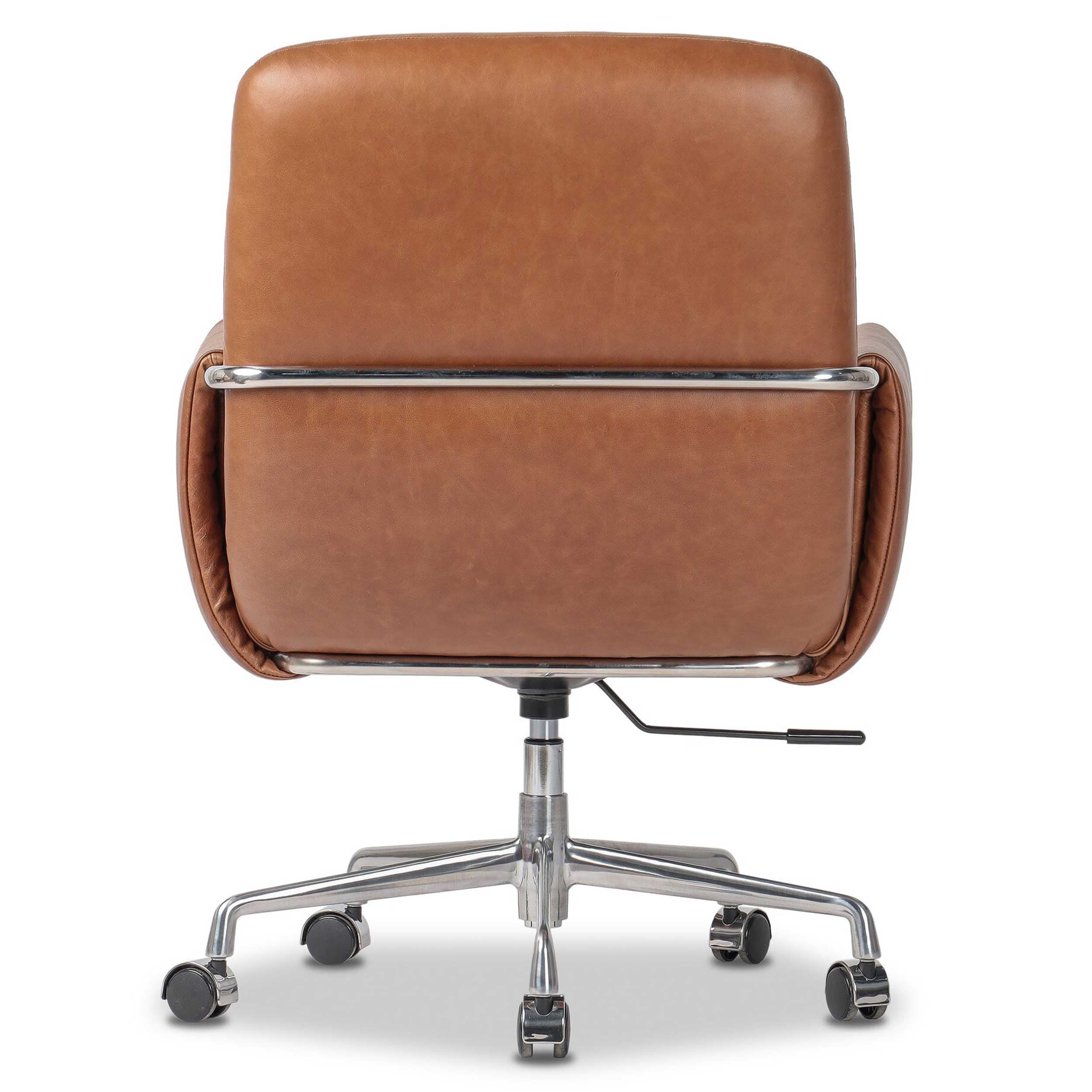 Sherman Lowback Desk Chair, Sonoma Chestnut