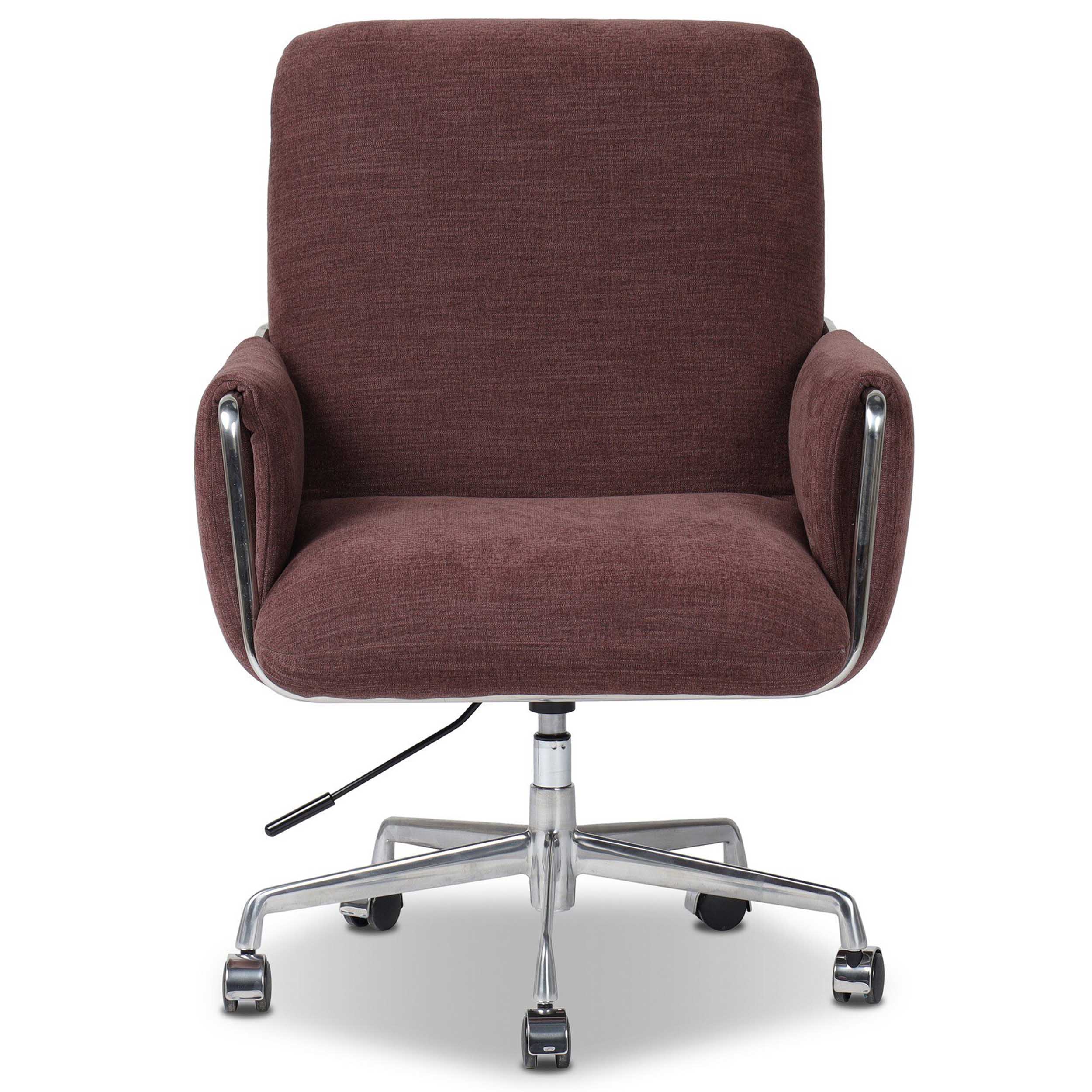 Sherman Lowback Desk Chair, Laughlin Plum