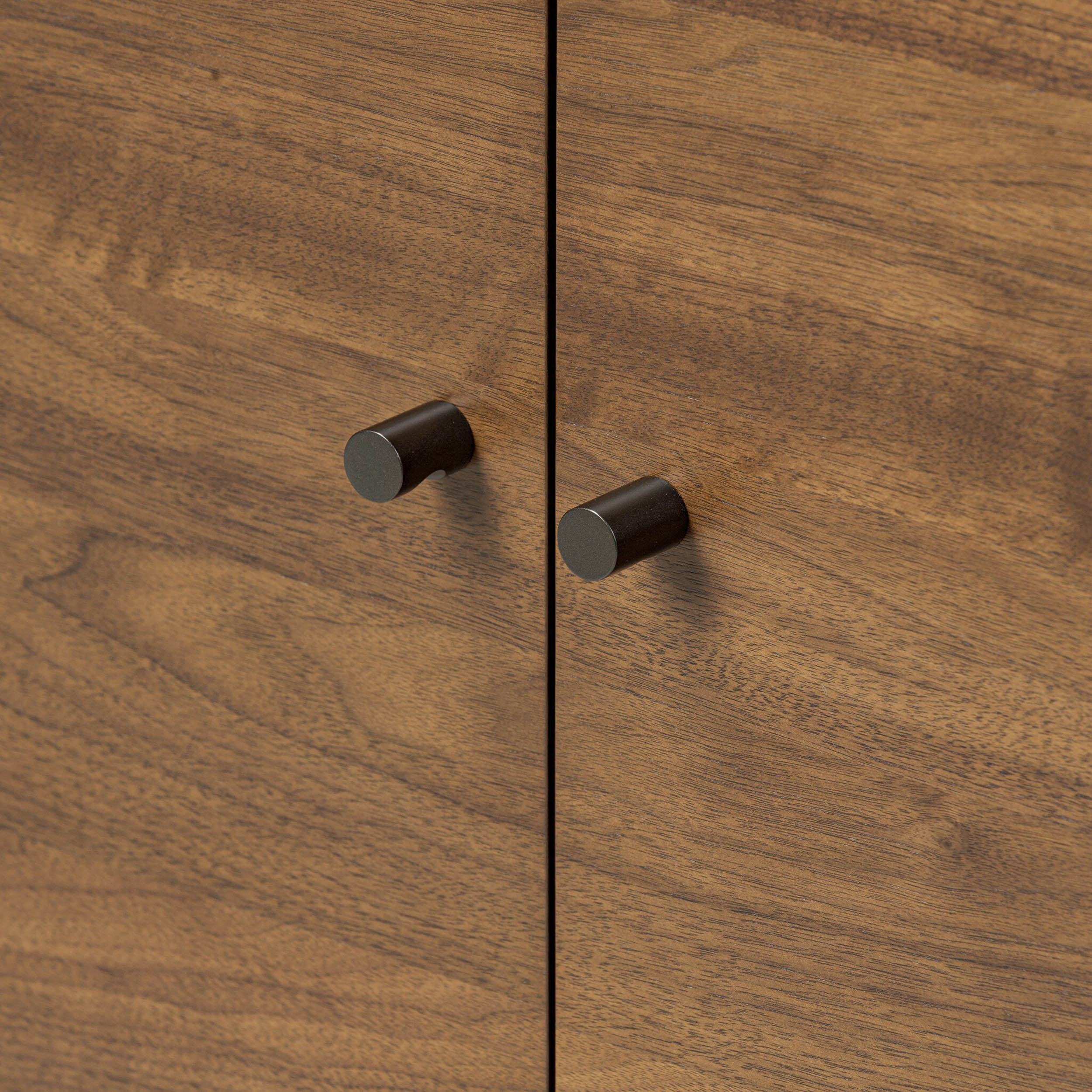Hawkes Bookcase, Dark Walnut Solid