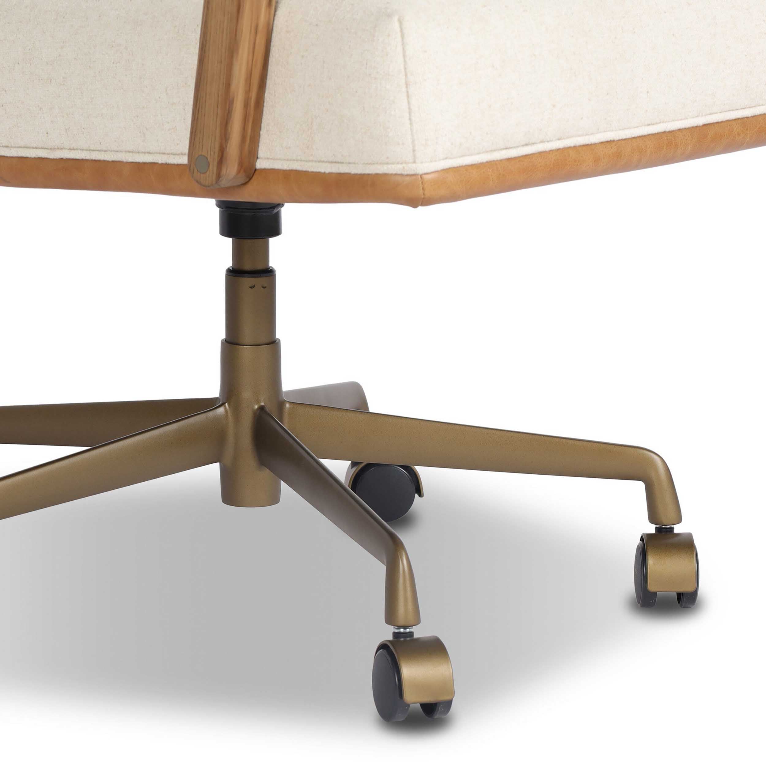 Timeo Desk Chair, Chaps Saddle