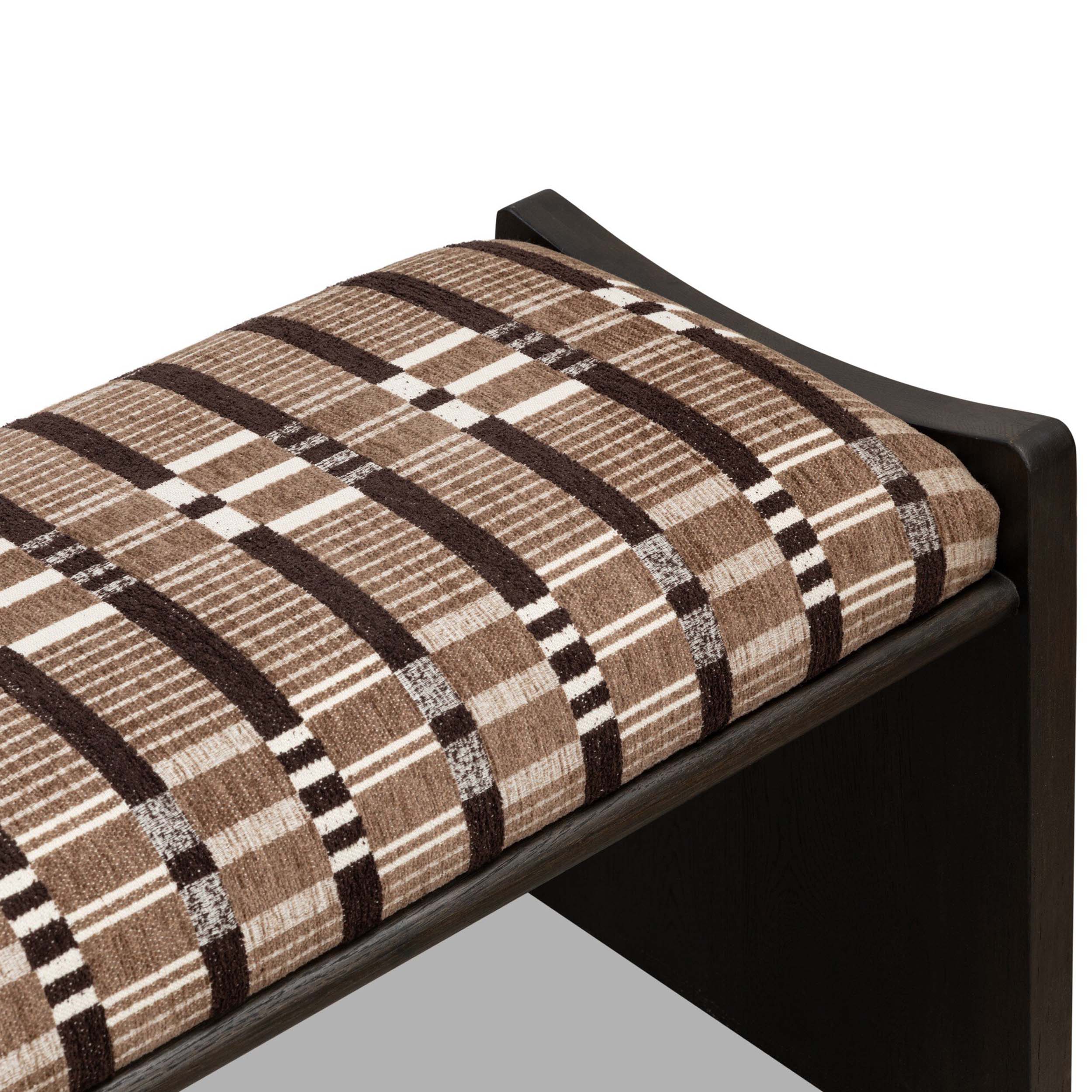 Eros Accent Bench, Sandhill Cocoa
