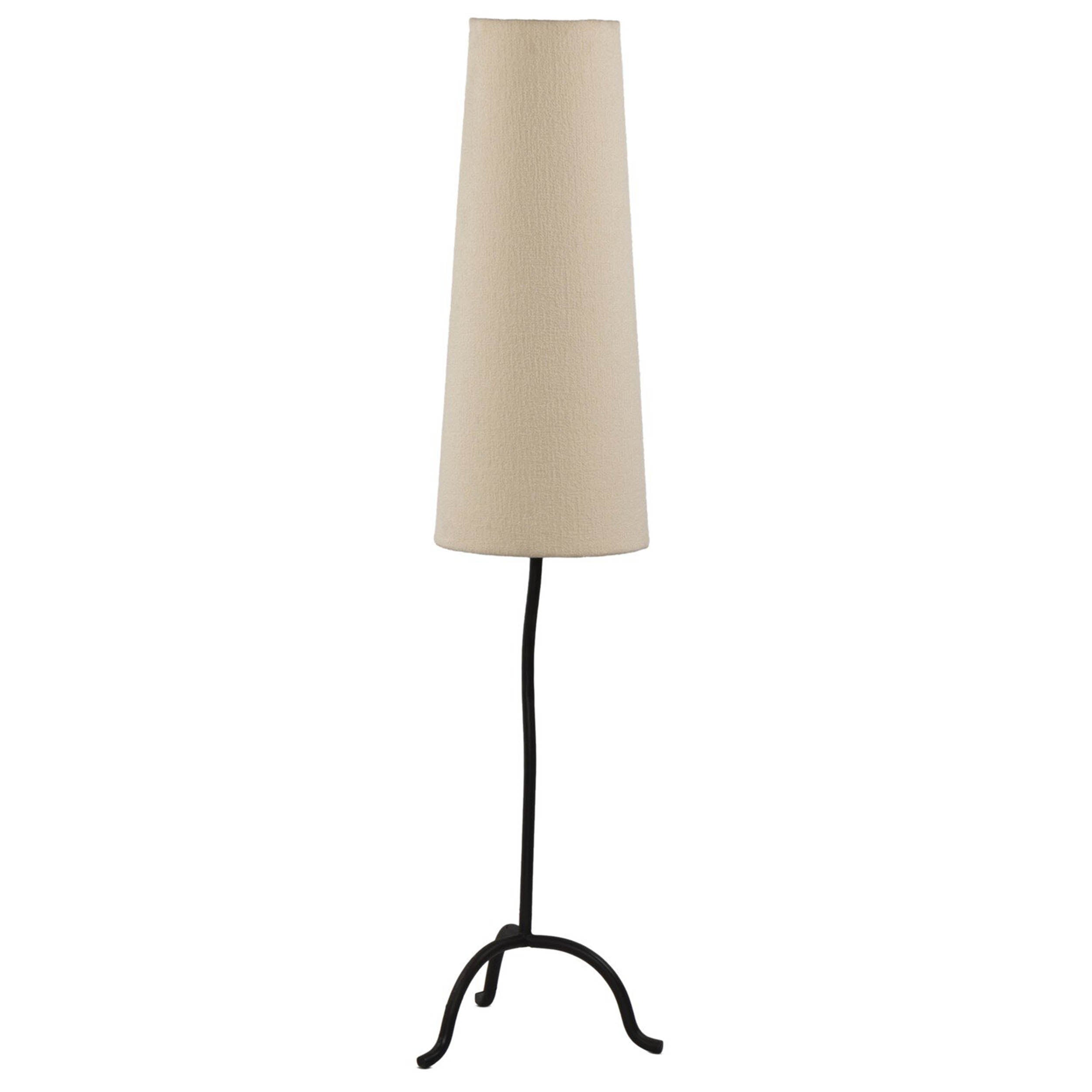 Selby Floor Lamp, Black Wrought Iron
