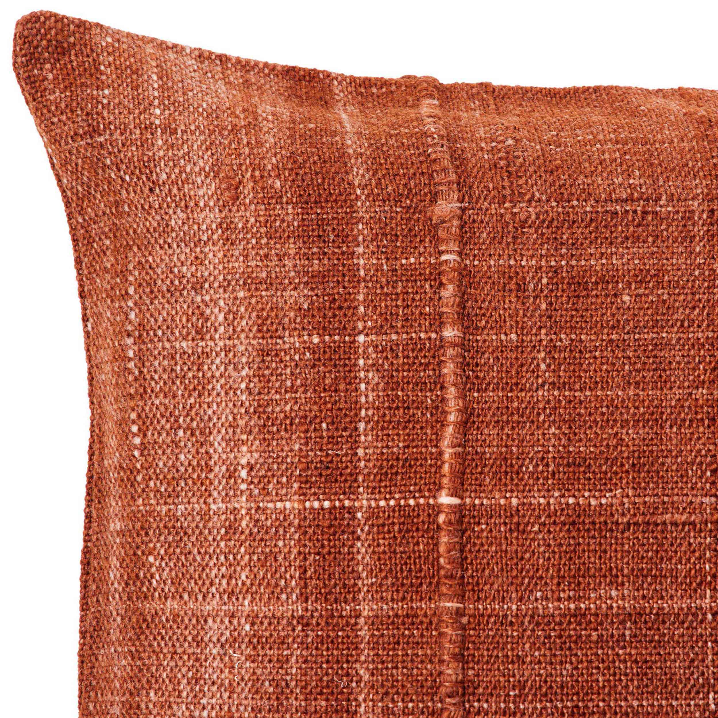 Kana Outdoor Pillow, Kana Rust, Cover + Insert