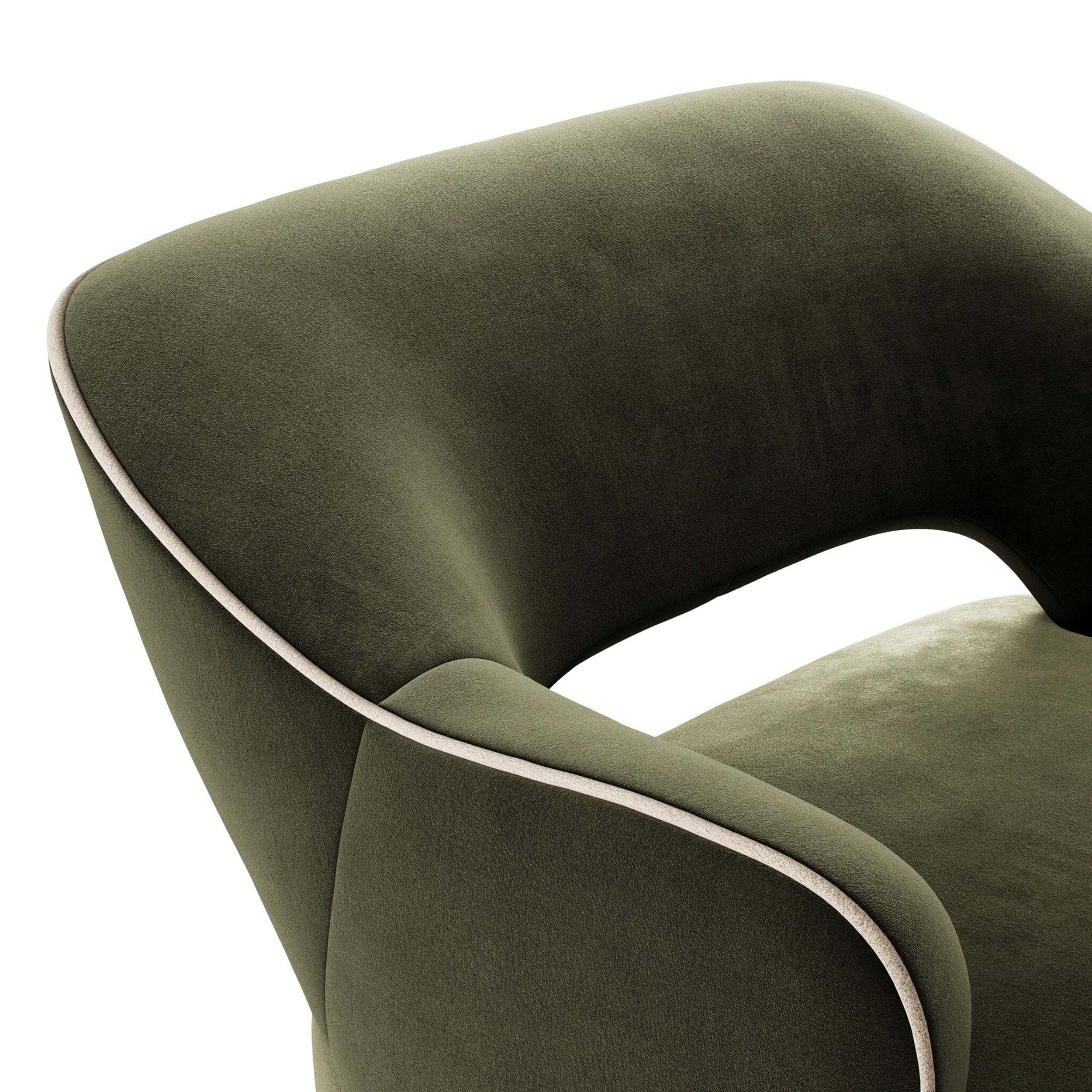 Blythe Swivel Chair, Surrey Olive