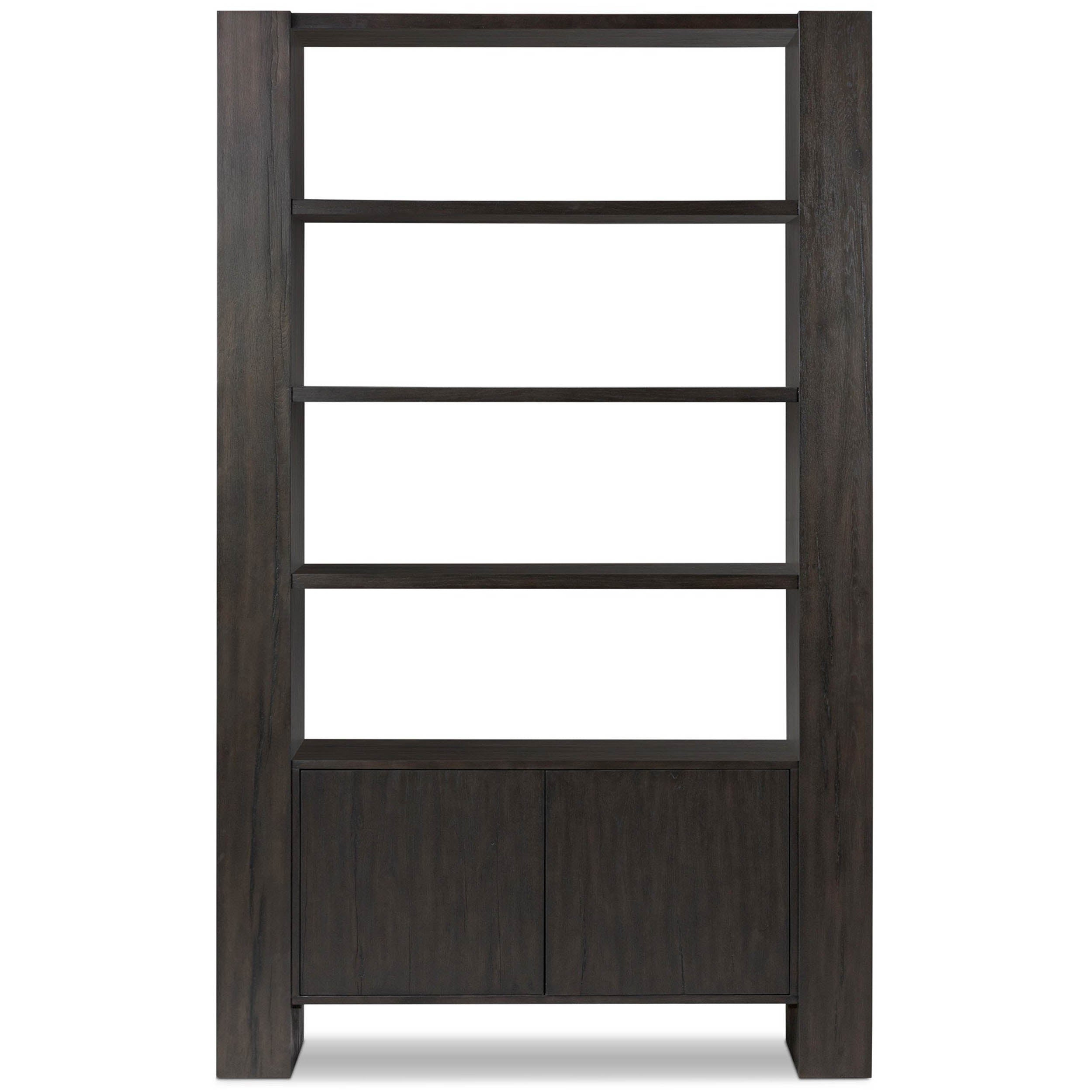 Fisher Bookcase, Smoked Black Veneer