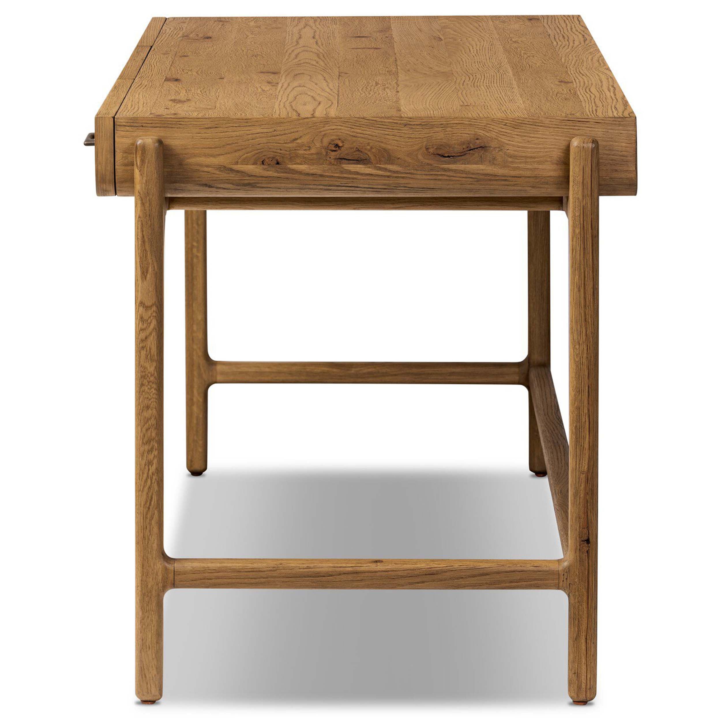 Bloomfield Desk, Resawn Worn Oak