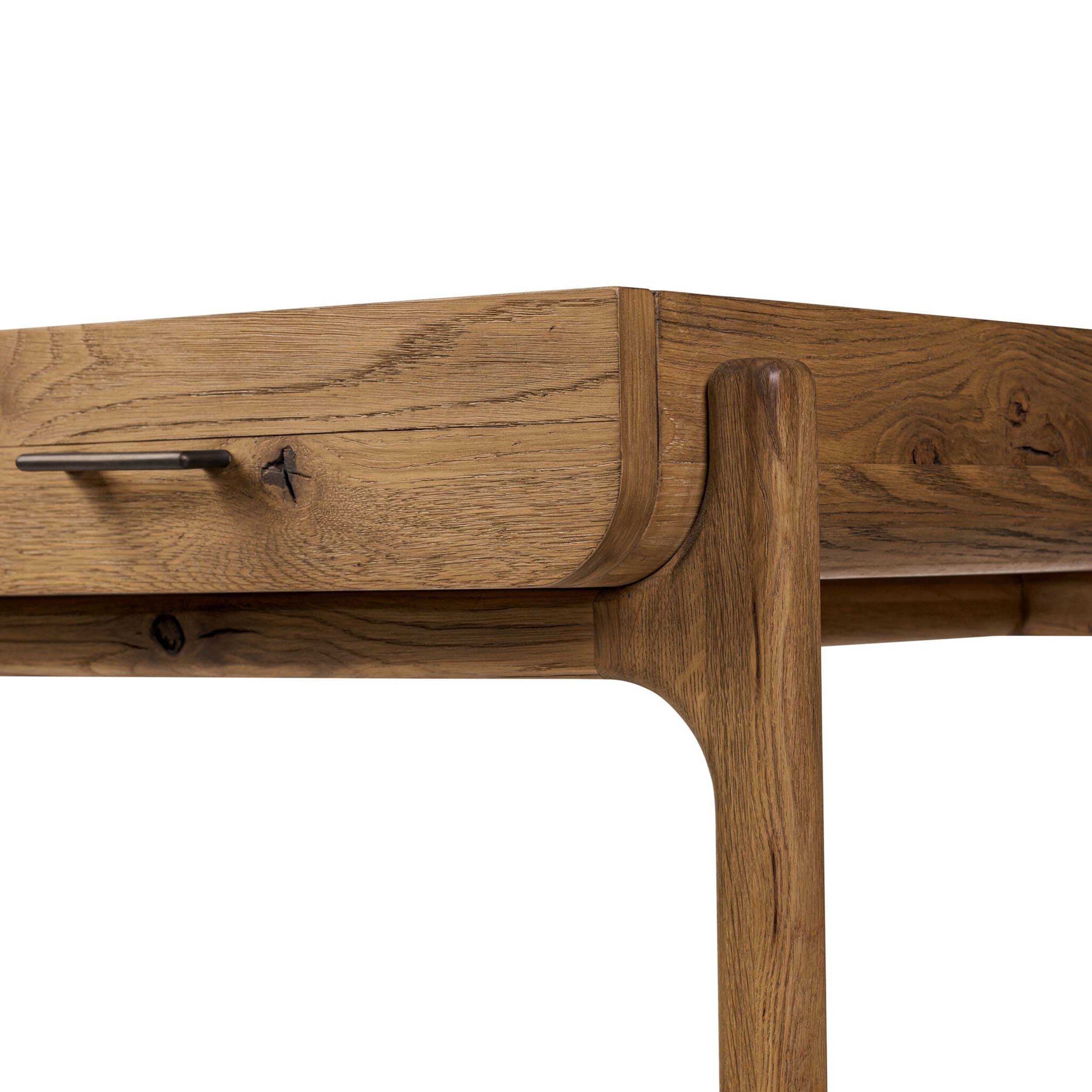 Bloomfield Desk, Resawn Worn Oak