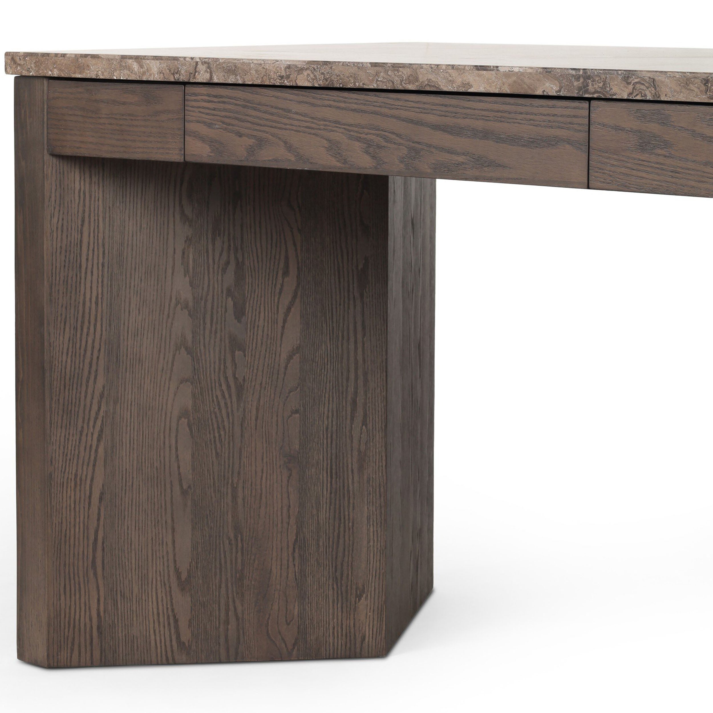 Lawson Desk, Brown Oak Veneer