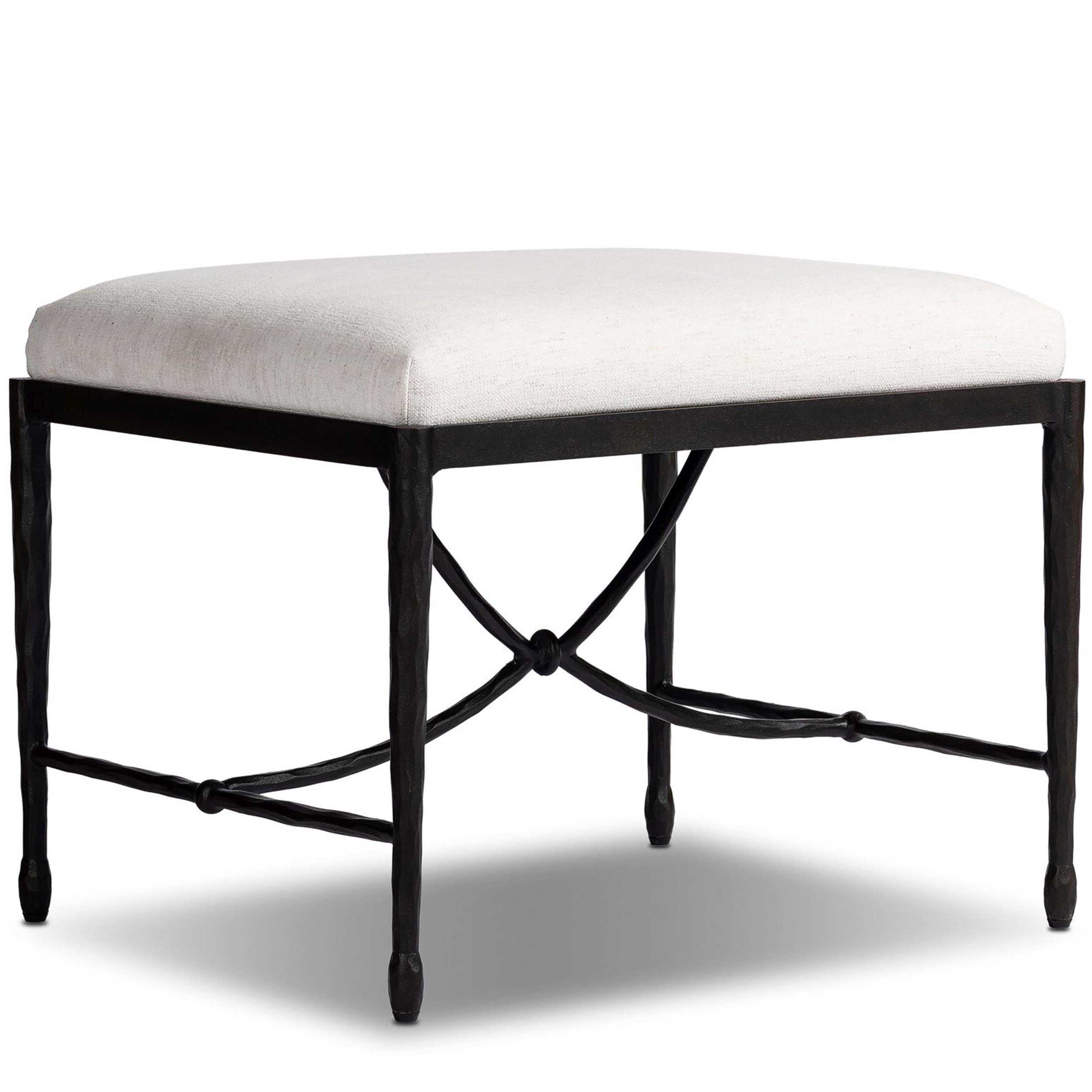 Jade Accent Stool, Crypton Nomad Snow